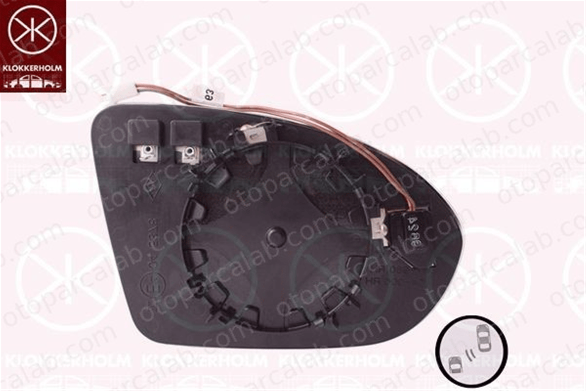 OPEL ORJINAL 13484828 Ayna Camı Dış Sağ OPEL INSIGNIA B Grand Sport INSIGNIA B Sports Tourer 13484828 39026997
