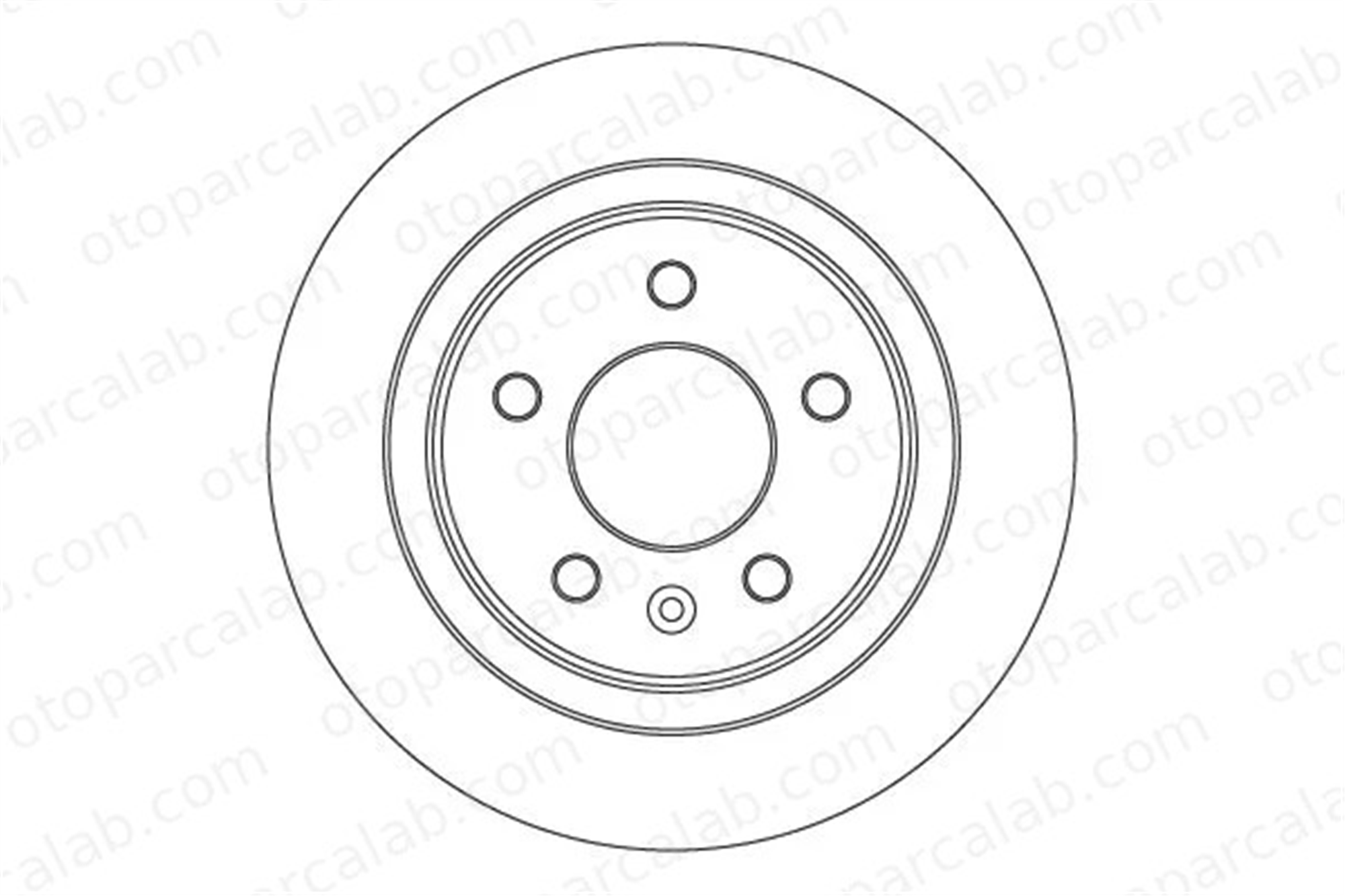 OPEL ORJINAL 13521008 Fren Disk Ayna Arka Sağ ve Sol OPEL INSIGNIA B Grand Sport INSIGNIA B Sports Tourer 13521008 13517857