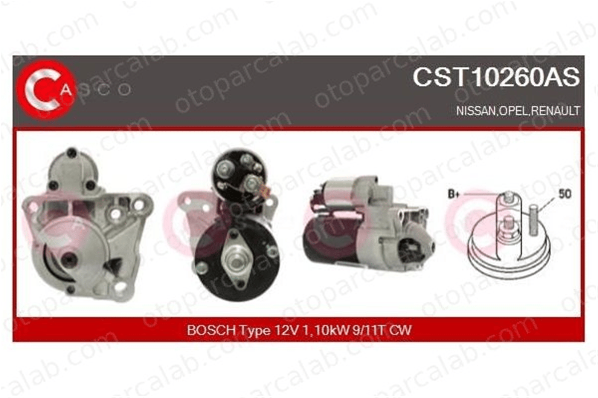 OPEL ORJINAL 93862463 Marş Dinamosu RENAULT LAGUNA II Grandtour ESPACE IV 93862463 2330000Q0J