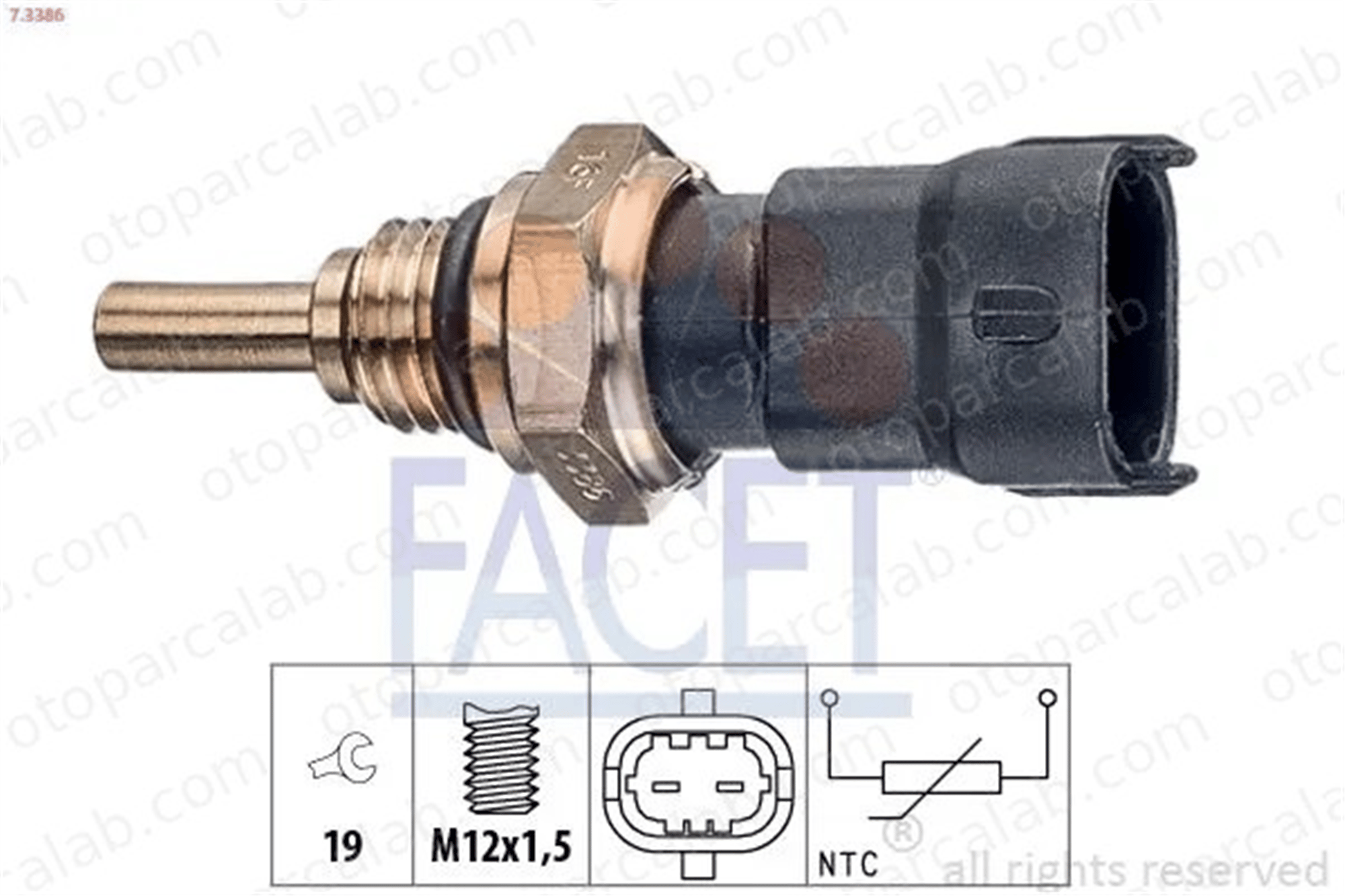 OPEL ORJINAL 96476970 Hararet Müşürü CHEVROLET SPARK 96476970