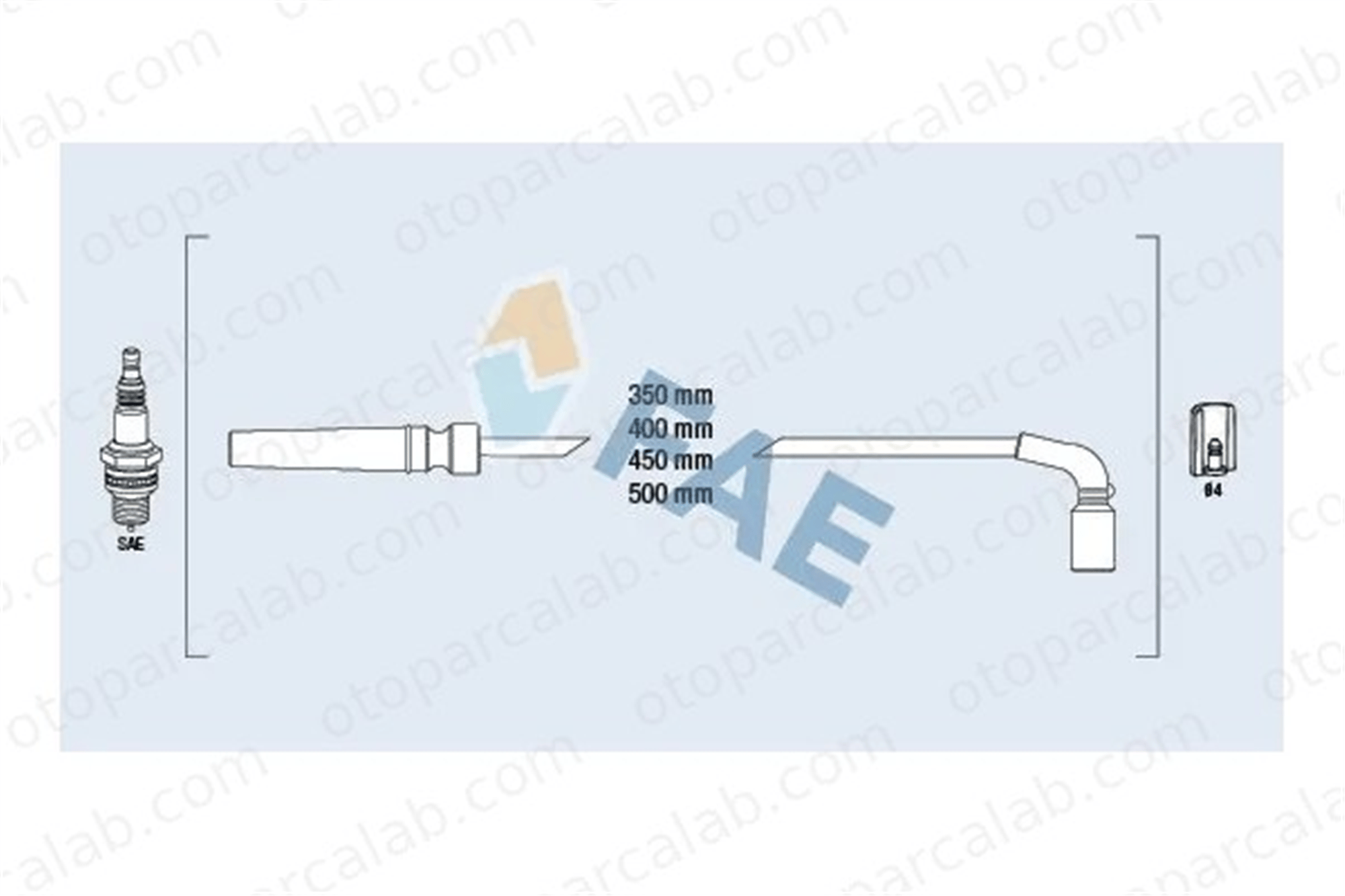 OPEL ORJINAL 96497777 Buji Kablosu CHEVROLET AVEO / KALOS Hatchback CRUZE 96497777 95627518