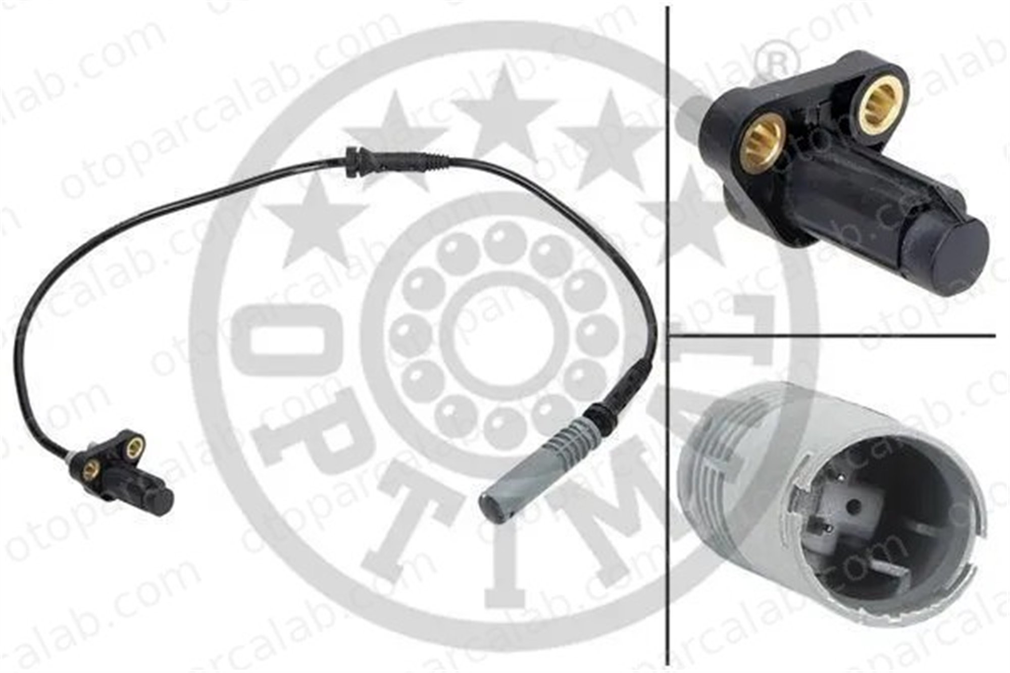 OPTIMAL 06-S002 Abs Sensörü Ön Sağ BMW 5 5 Touring 34521182159 1182159