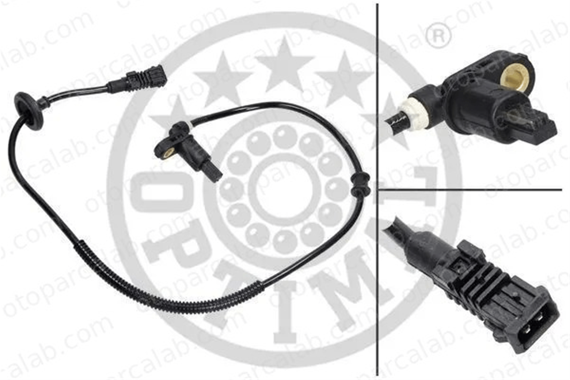 OPTIMAL 06-S020 Abs Sensörü Arka Sağ CITROËN XANTIA XANTIA Break 454574