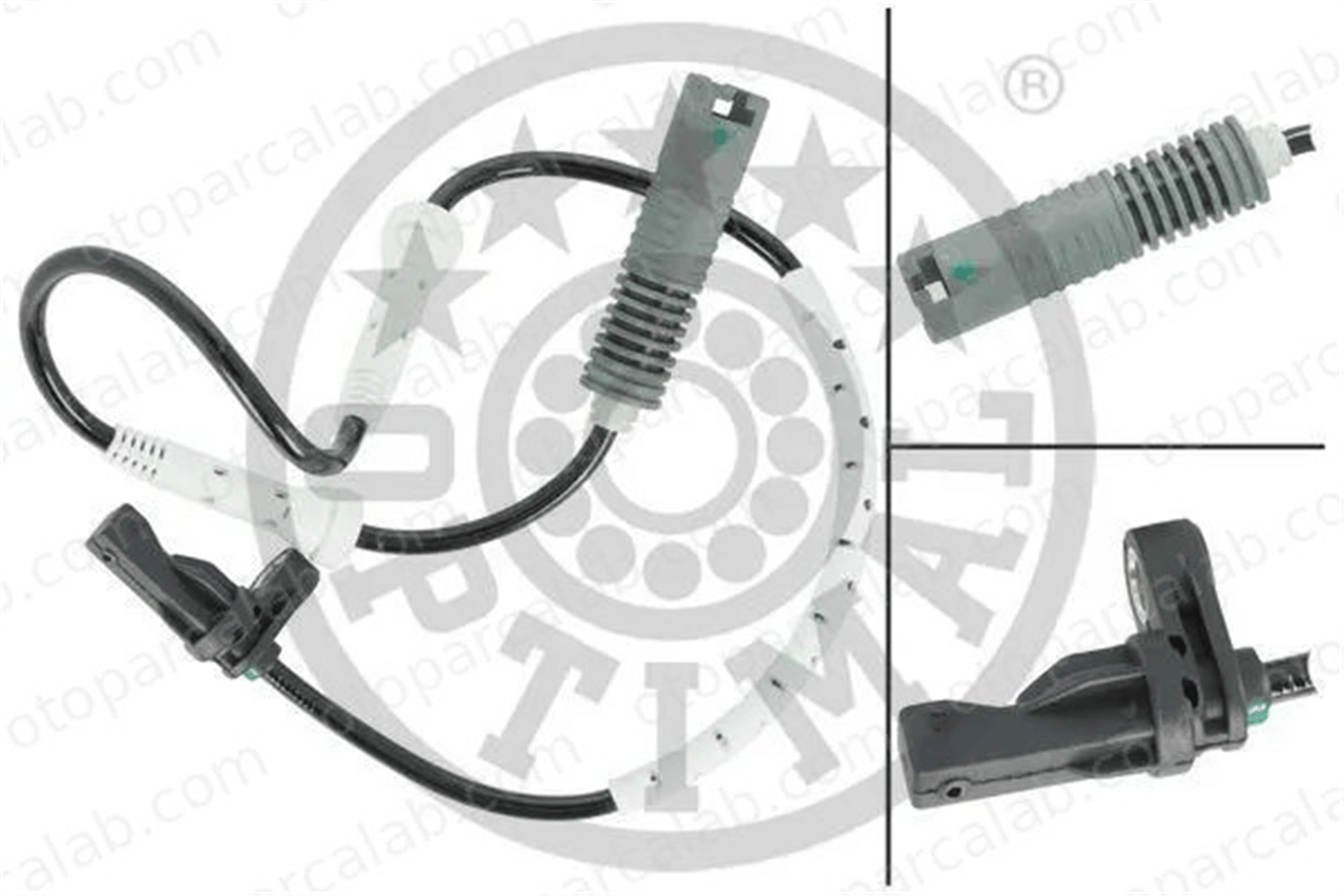 OPTIMAL 06-S078 Abs Sensörü Ön Sağ BMW 3 Touring 1 34526760424 34526785020