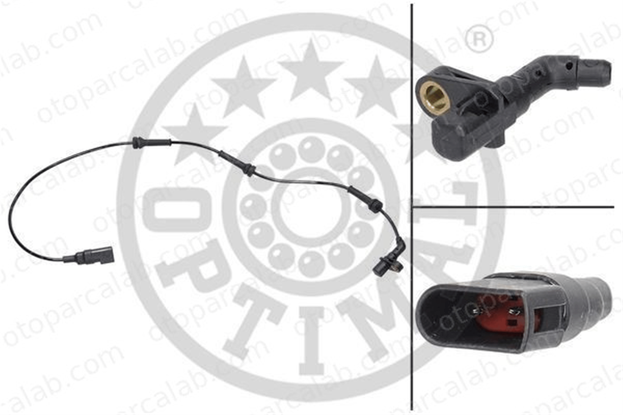 OPTIMAL 06-S091 Abs Sensörü Ön Sağ FORD KA STREET KA 1337227 5S5T2B372AB