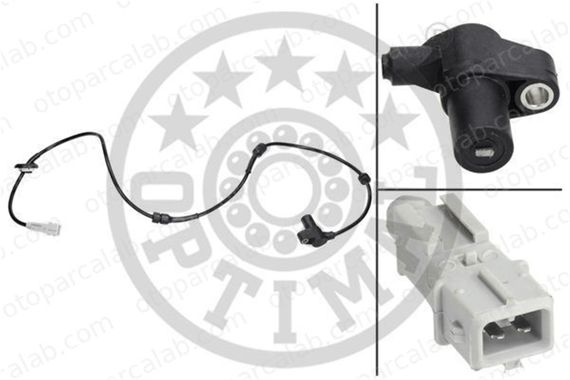 OPTIMAL 06-S114 Abs Sensörü Ön Sağ PEUGEOT 406 406 Break 454548 96183217