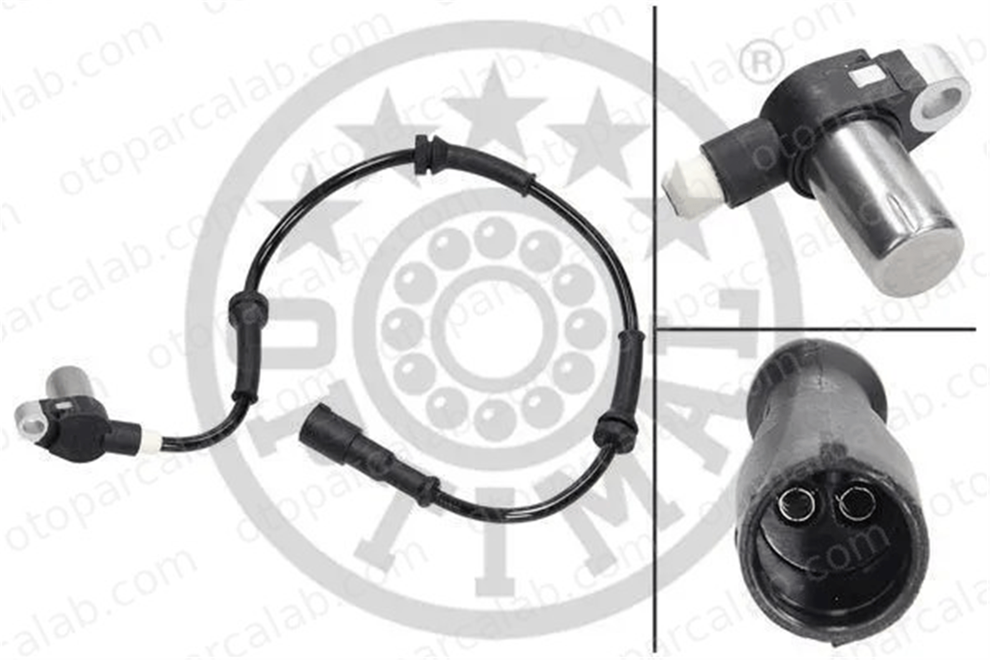 OPTIMAL 06-S134 Abs Sensörü Ön Sağ RENAULT TWINGO I TWINGO I Kasa/eğik arka 7700830227