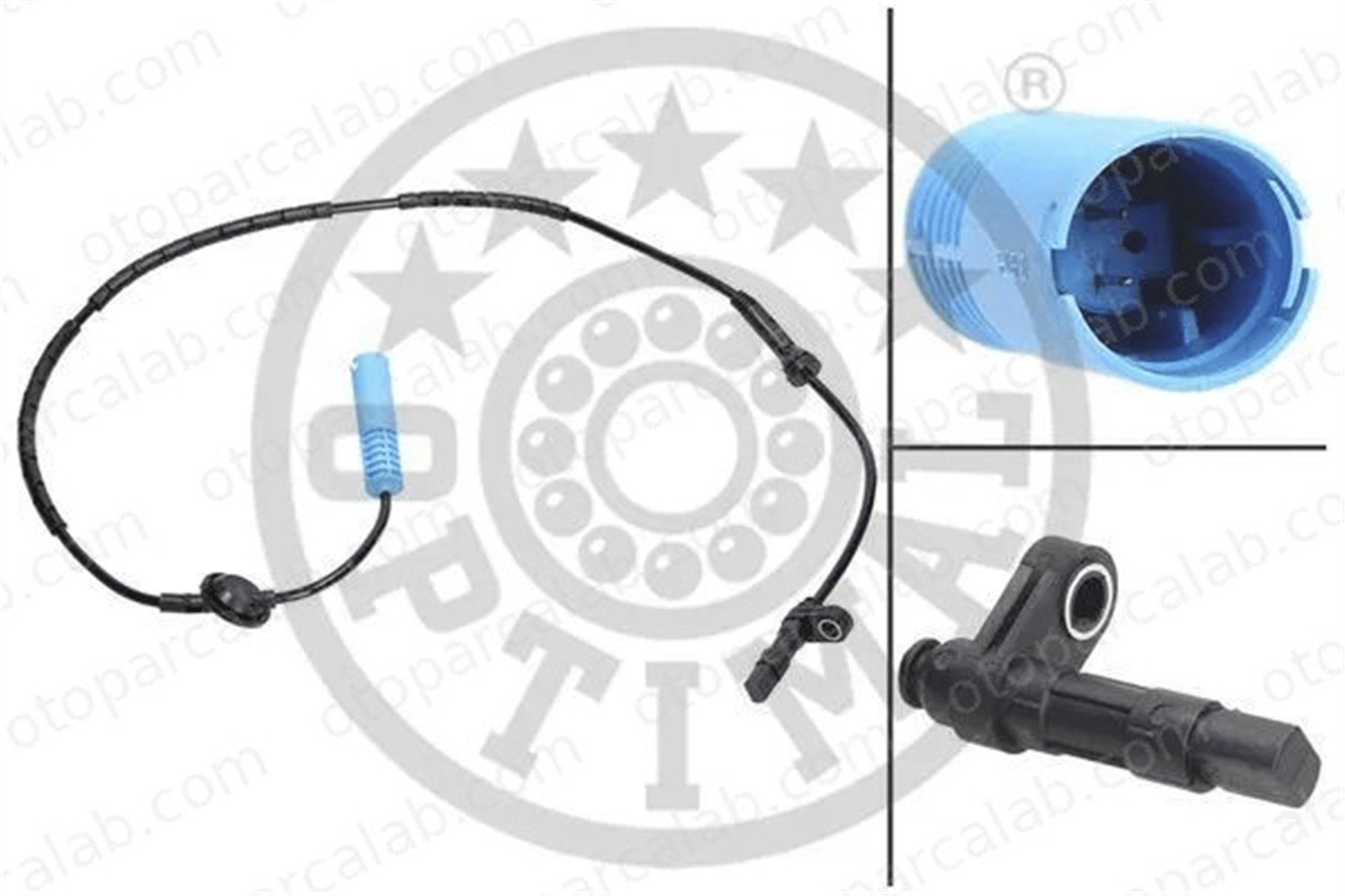 OPTIMAL 06-S135 Abs Sensörü Ön Sağ MG MG ZT MG ZT- T SSB000150