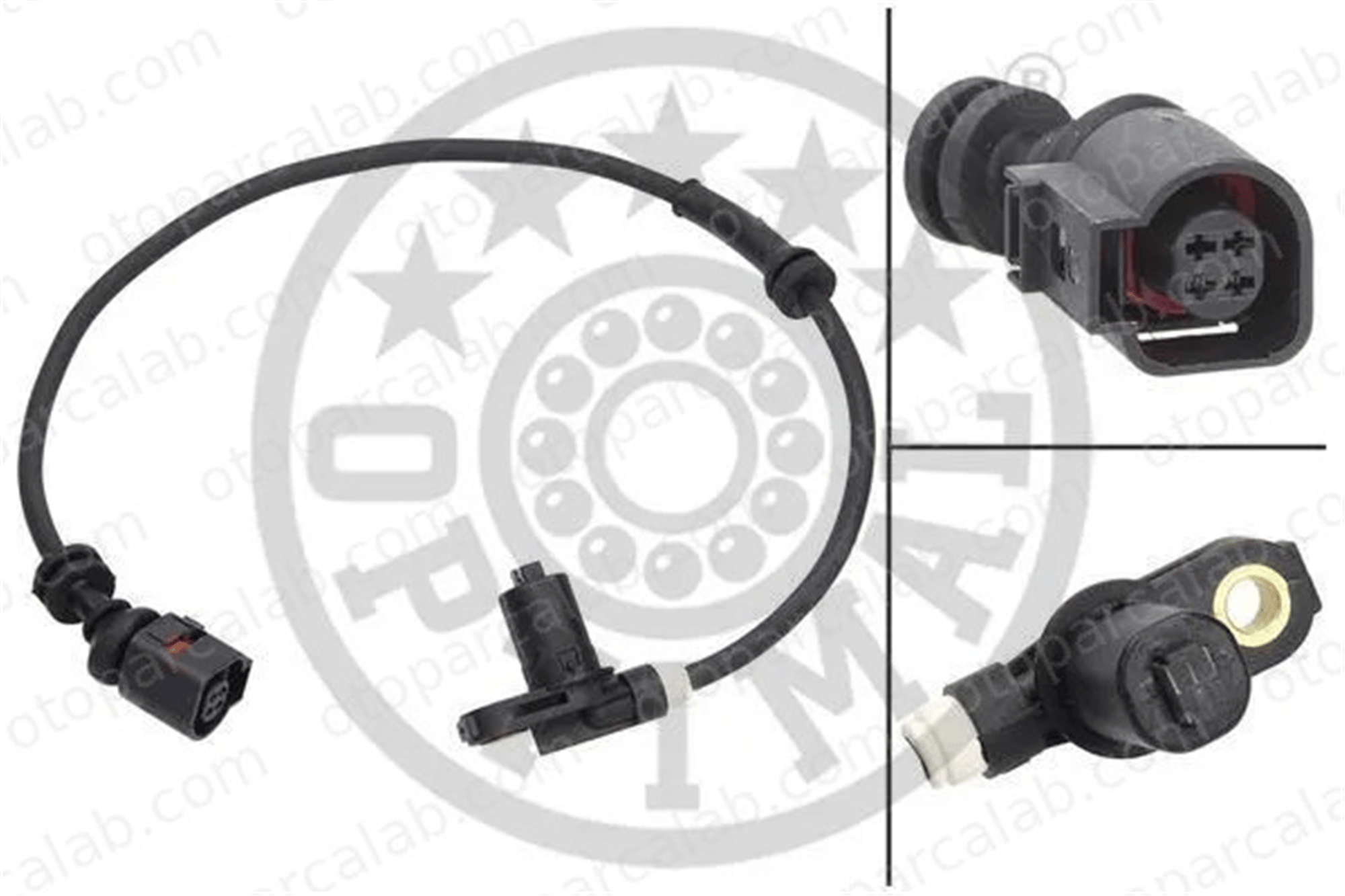 OPTIMAL 06-S149 Abs Sensörü Ön Sağ SEAT ALHAMBRA VW SHARAN 1112764 7M3927807G