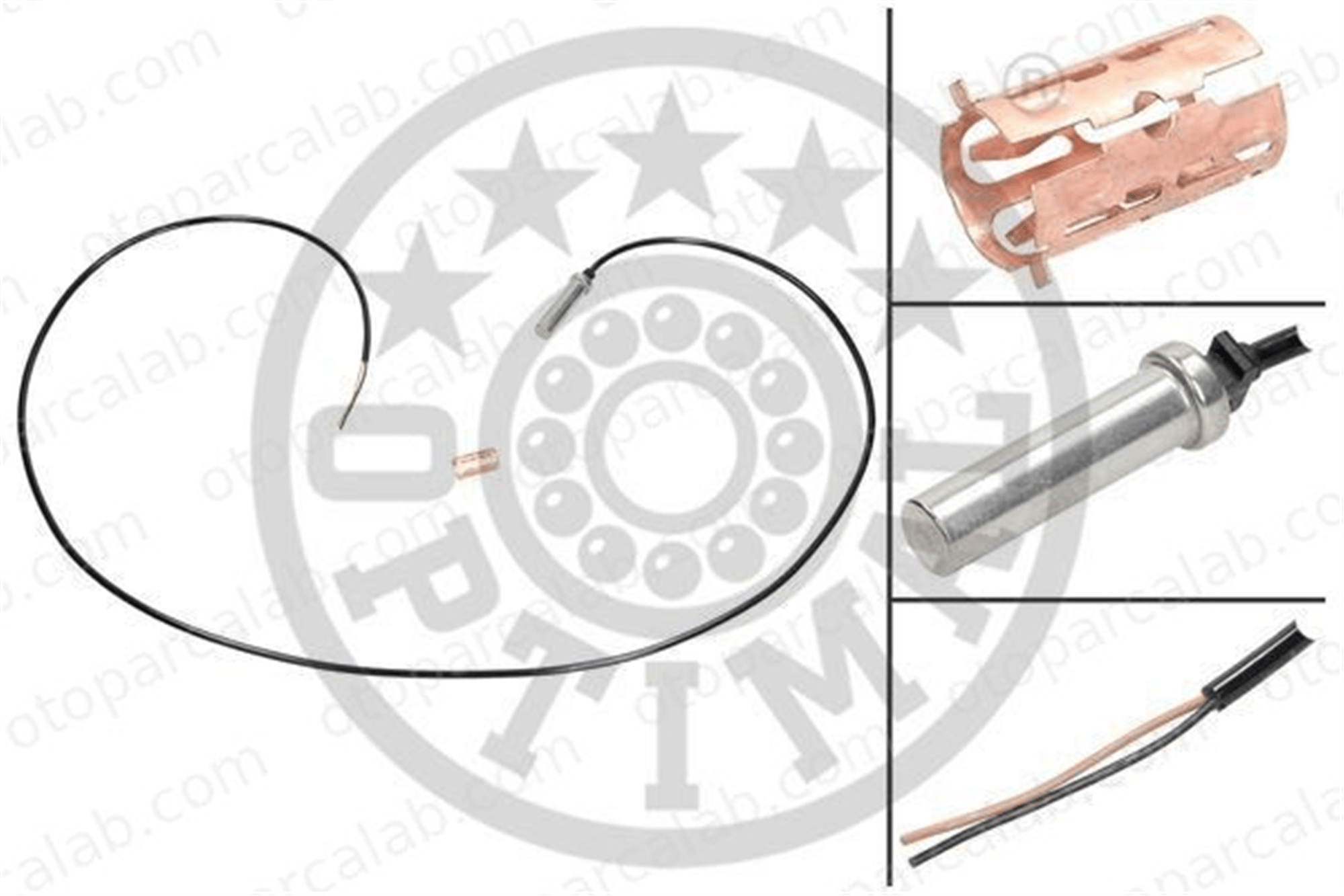 OPTIMAL 06-S154 Abs Sensörü Arka Sağ veya Sol MERCEDES-BENZ SPRINTER 4-t Panelvan/Van SPRINTER 3-t Panelvan/Van 9015420319 9015421117