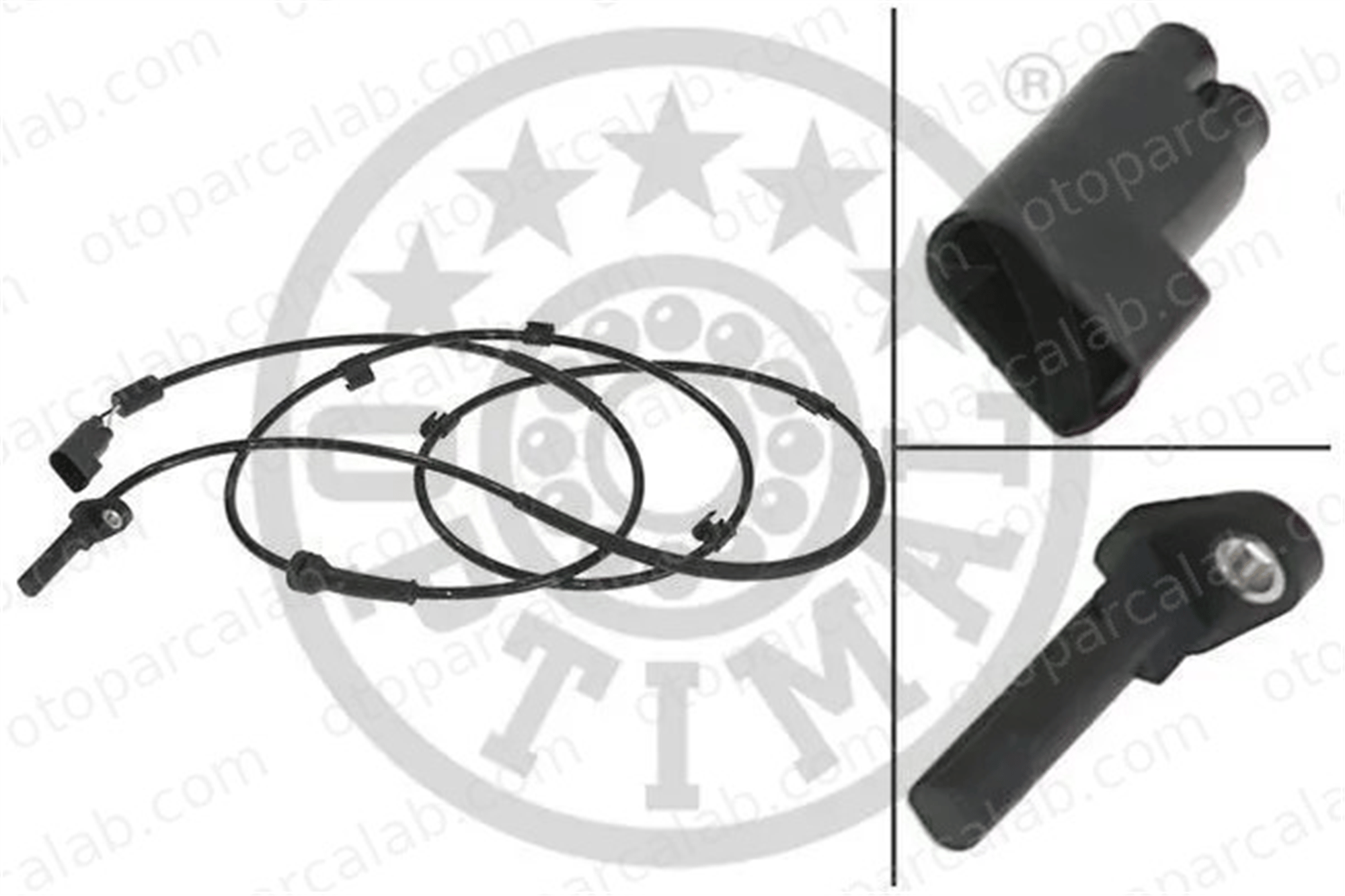OPTIMAL 06-S172 Abs Sensörü Arka Sağ FORD TRANSIT Panelvan/Van TRANSIT Platform şasi 1371544 1383551