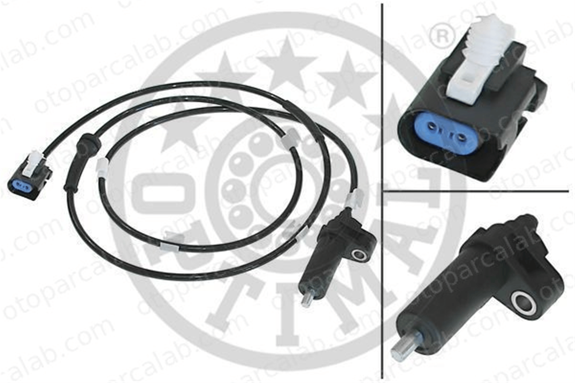 OPTIMAL 06-S176 Abs Sensörü Arka Sol FORD TRANSIT Panelvan/Van TRANSIT Minibüs/Otobüs 4522491 YC152B372CB