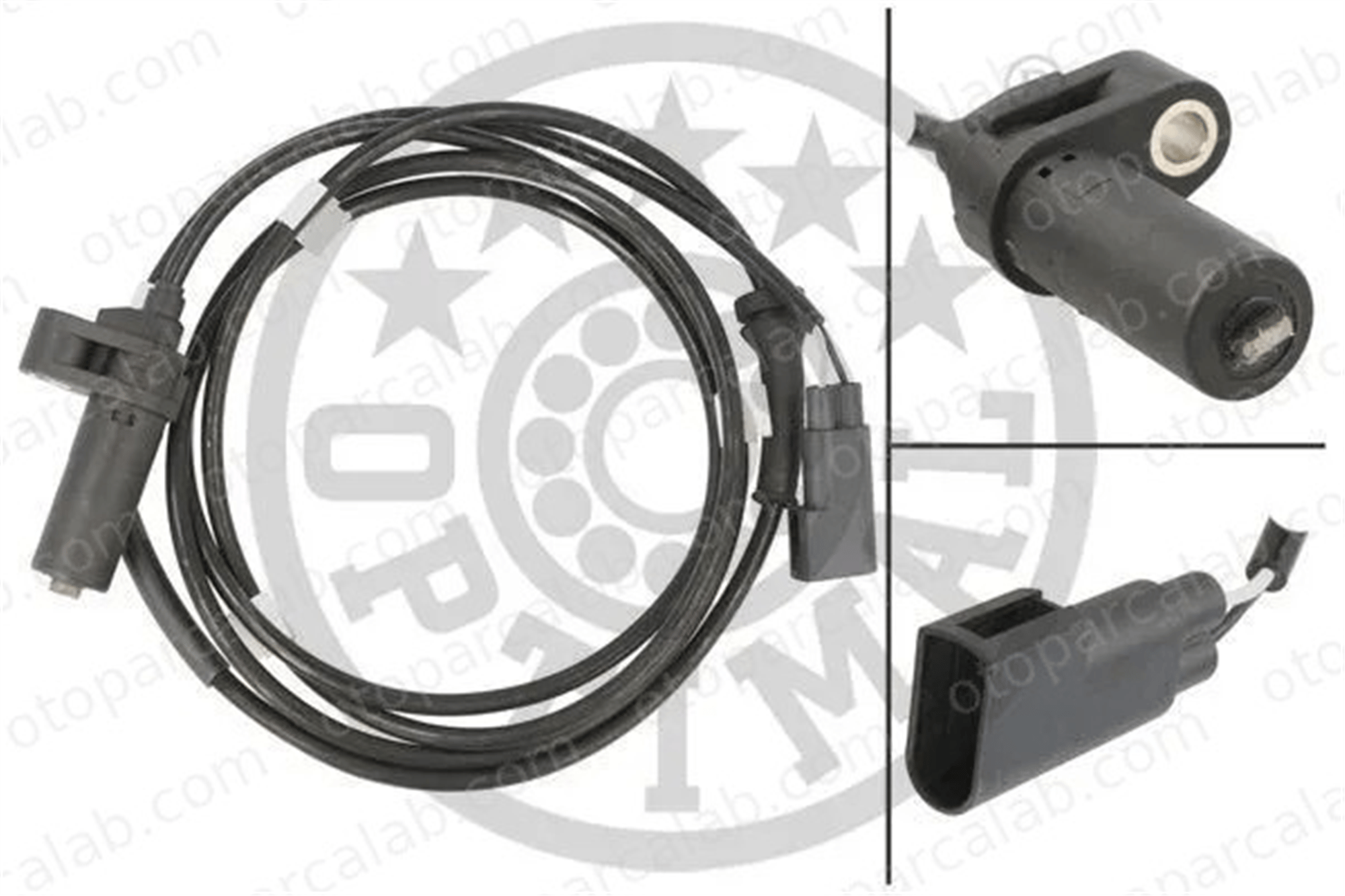 OPTIMAL 06-S252 Abs Sensörü Arka Sağ FORD TRANSIT Panelvan/Van TRANSIT Minibüs/Otobüs 1C152B372CD 4577323