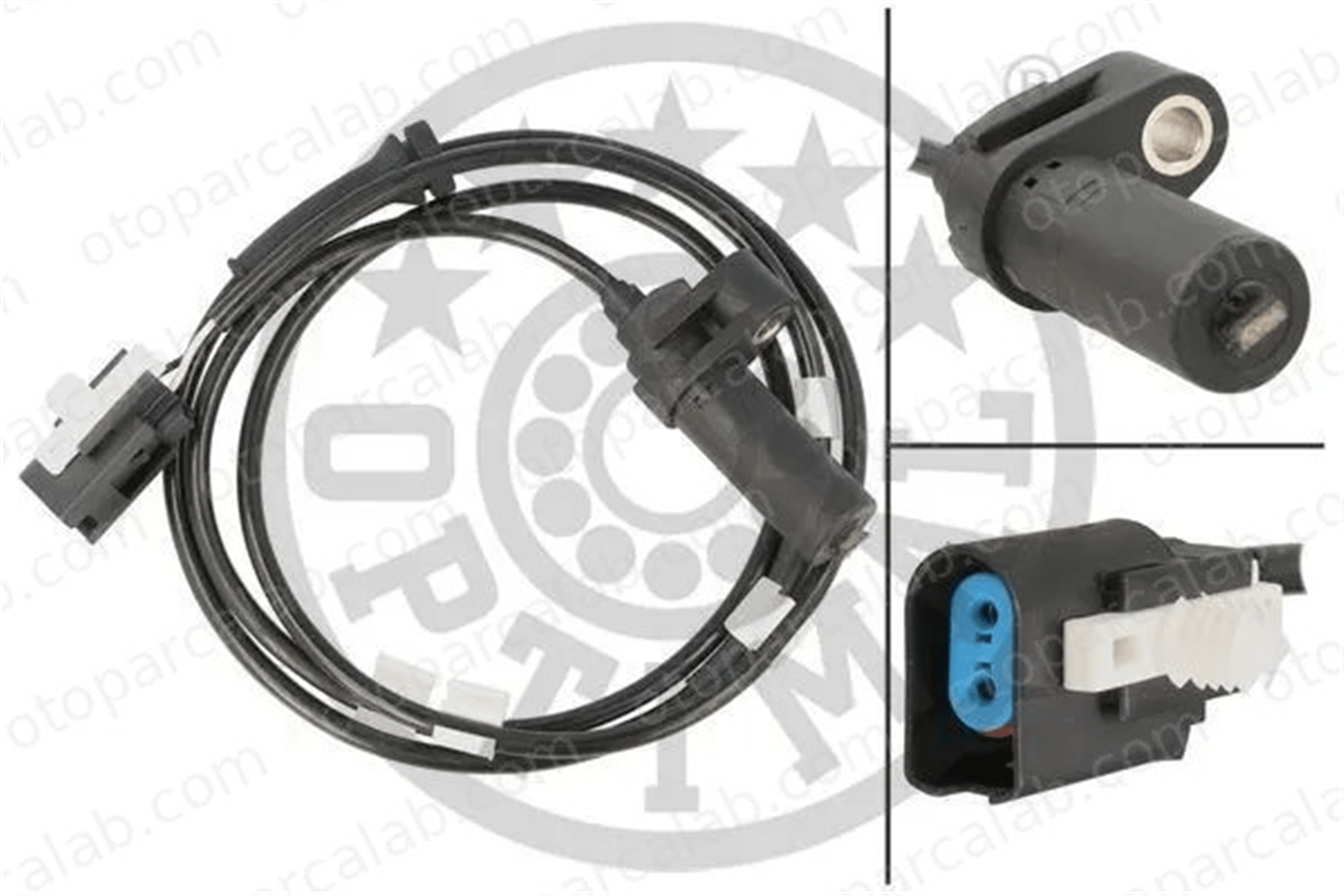 OPTIMAL 06-S253 Abs Sensörü Arka Sol FORD TRANSIT Panelvan/Van TRANSIT Minibüs/Otobüs 1C152B372DC 4583026