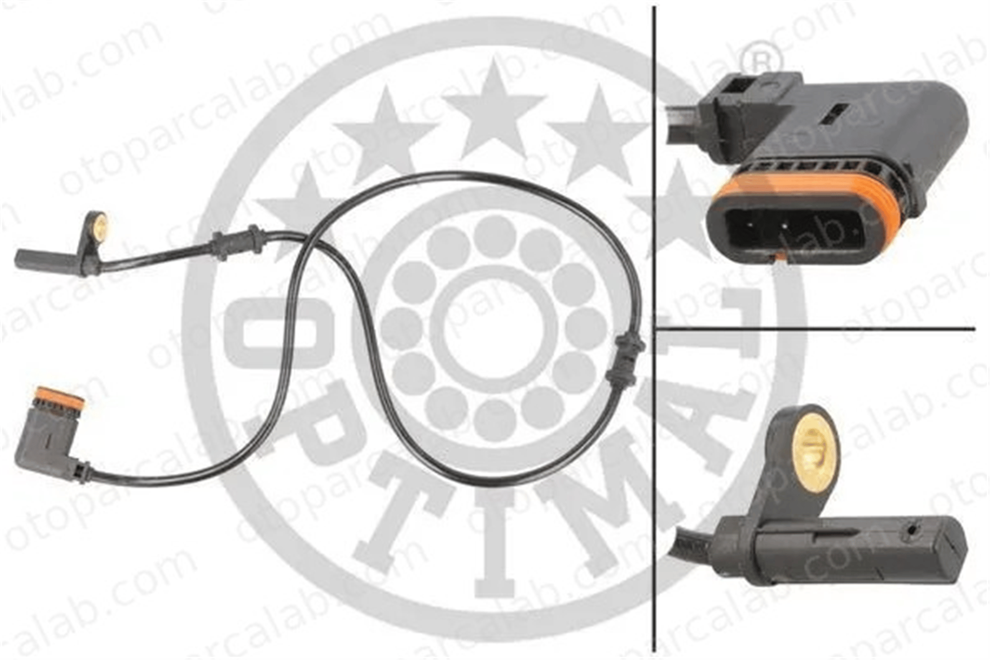 OPTIMAL 06-S257 Abs Sensörü Arka Sol MERCEDES-BENZ SLK 1715400117 A1715400117