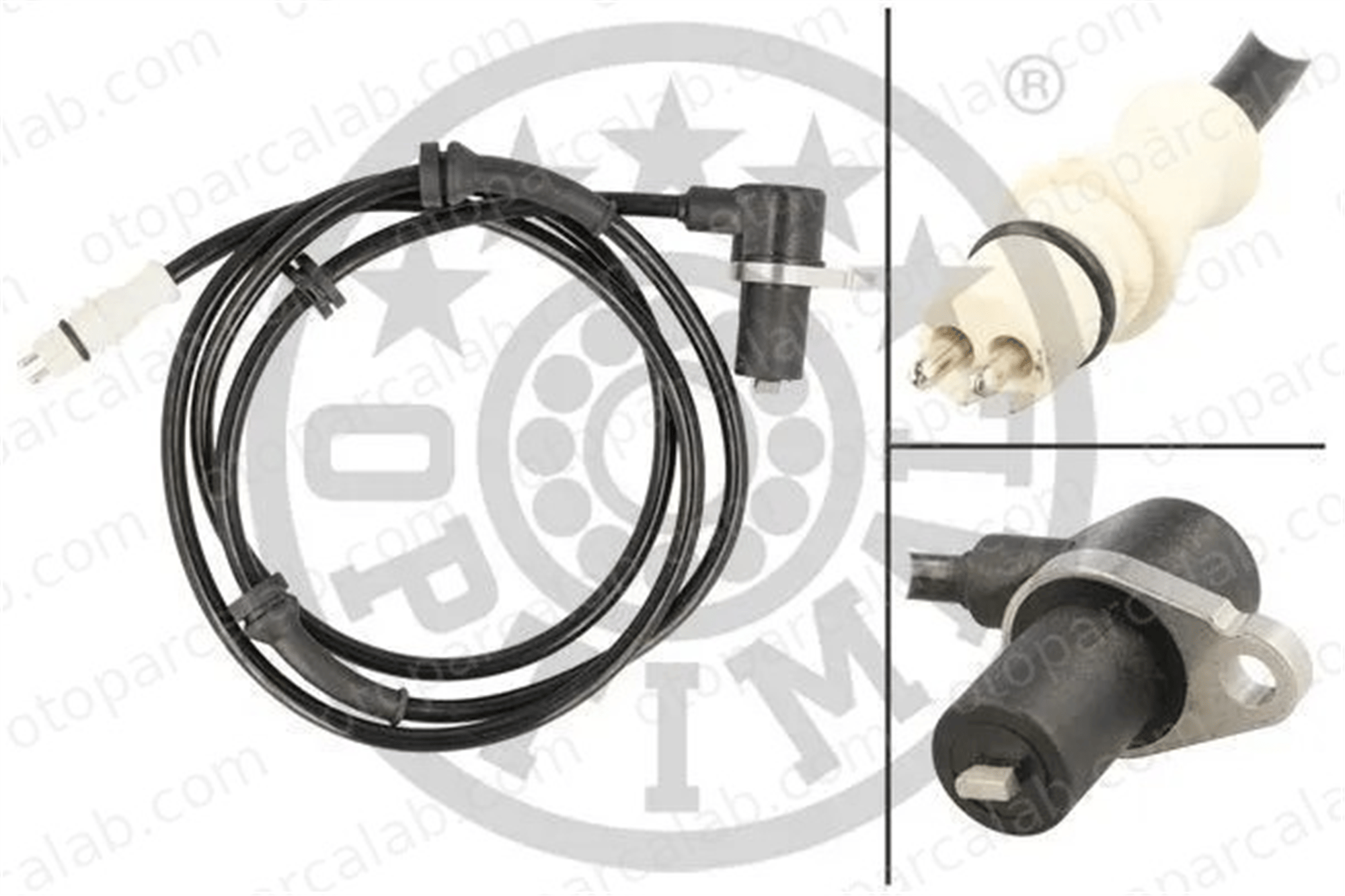OPTIMAL 06-S281 Abs Sensörü Ön Sağ veya Sol FIAT DUCATO Panelvan/Van DUCATO Minibüs/Otobüs 46776188 59232005