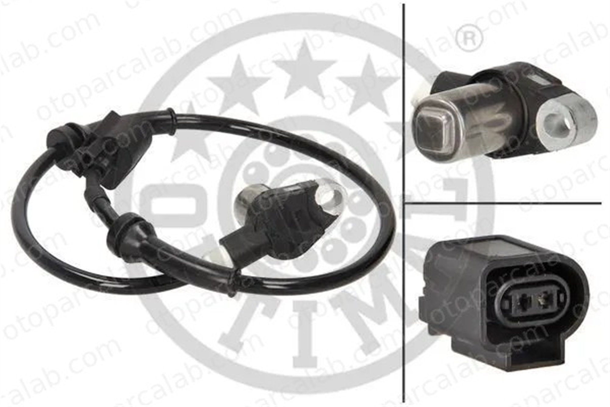 OPTIMAL 06-S338 Abs Sensörü Ön Sağ FORD GALAXY I VW SHARAN 7384950 7M0927807B