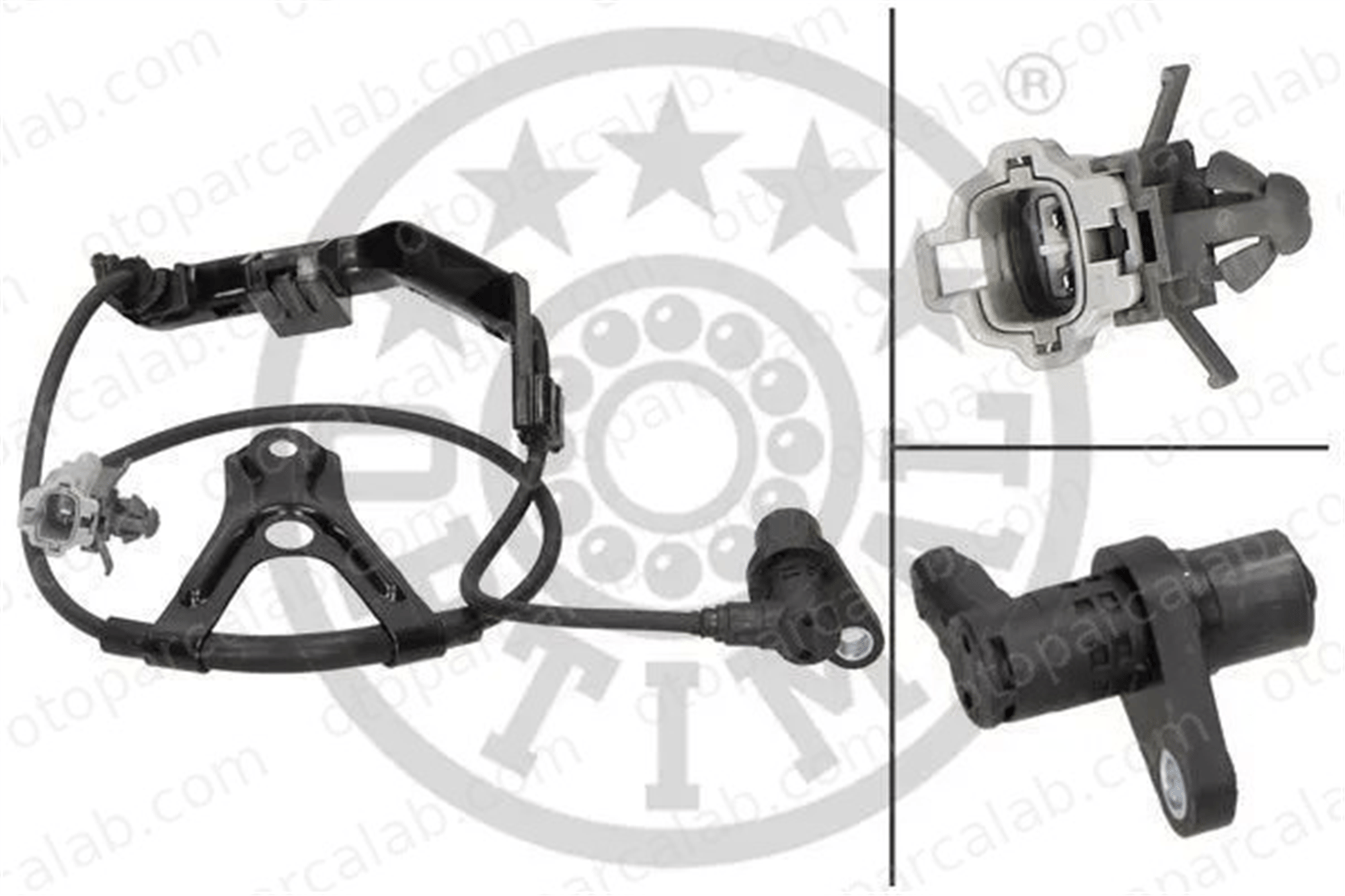 OPTIMAL 06-S376 Abs Sensörü Ön Sol TOYOTA COROLLA COROLLA Station wagon 8954312040