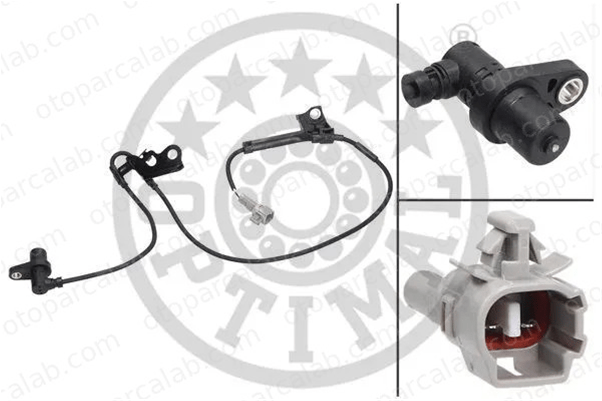 OPTIMAL 06-S377 Abs Sensörü Ön Sol TOYOTA COROLLA COROLLA Sedan 8954312070
