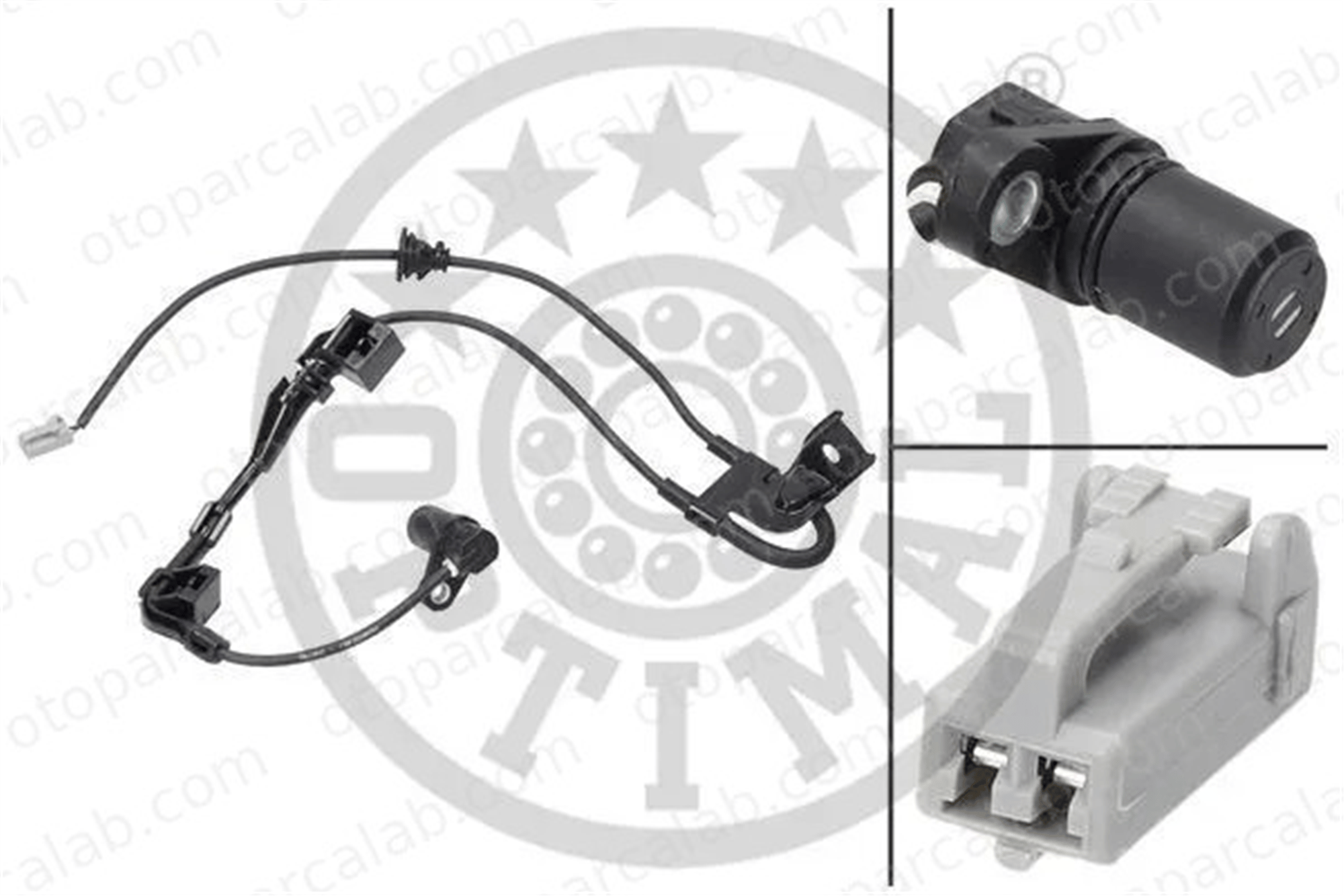 OPTIMAL 06-S379 Abs Sensörü Arka Sağ TOYOTA COROLLA COROLLA Compact 89545 8954502010