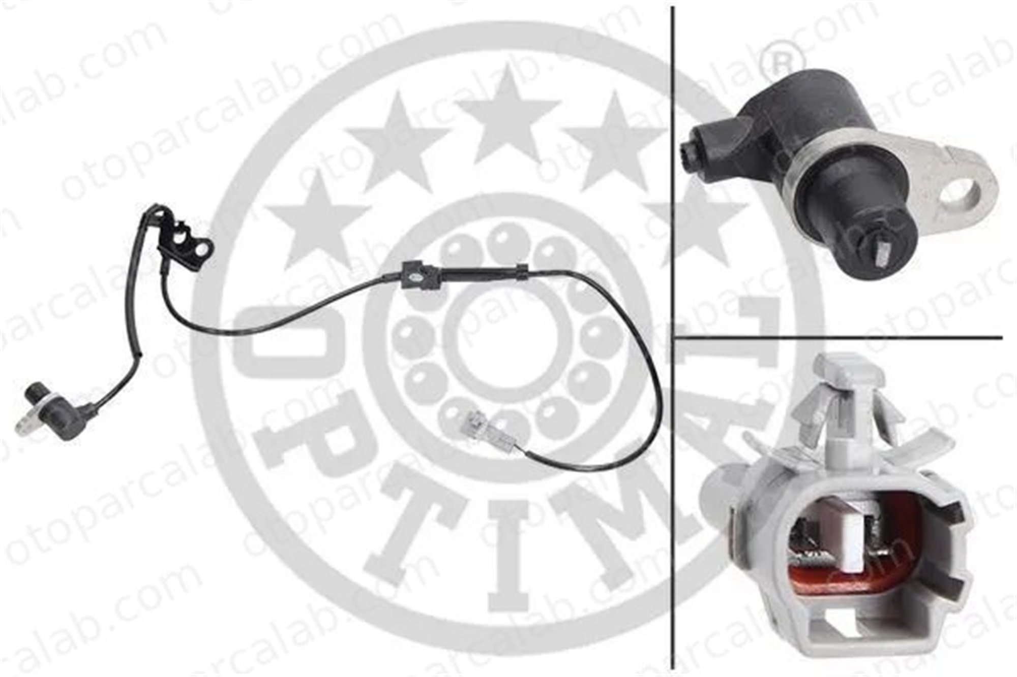 OPTIMAL 06-S383 Abs Sensörü Ön Sol TOYOTA AVENSIS AVENSIS Sedan 8954302040 89543340NM