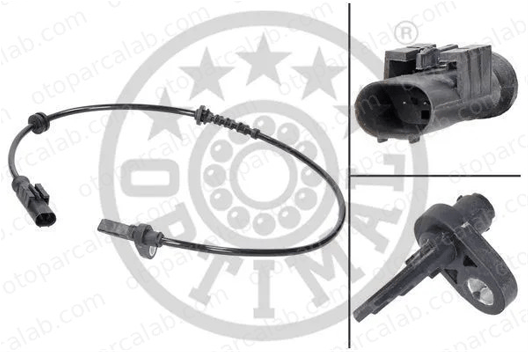 OPTIMAL 06-S391 Abs Sensörü Arka Sağ OPEL CORSA D FIAT PUNTO 55701387 55703974