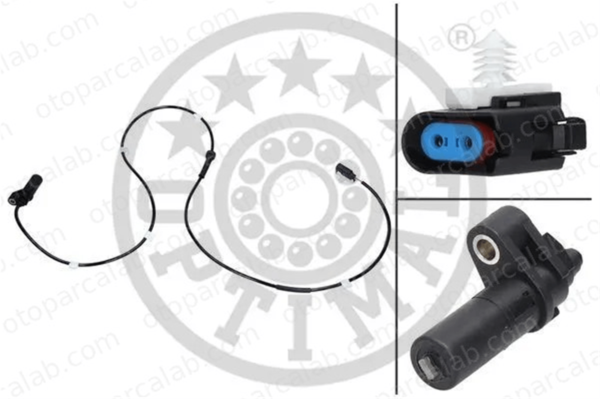 OPTIMAL 06-S427 Abs Sensörü Arka Sol FORD TRANSIT Panelvan/Van TRANSIT Platform şasi 1C152B372BB 4537235