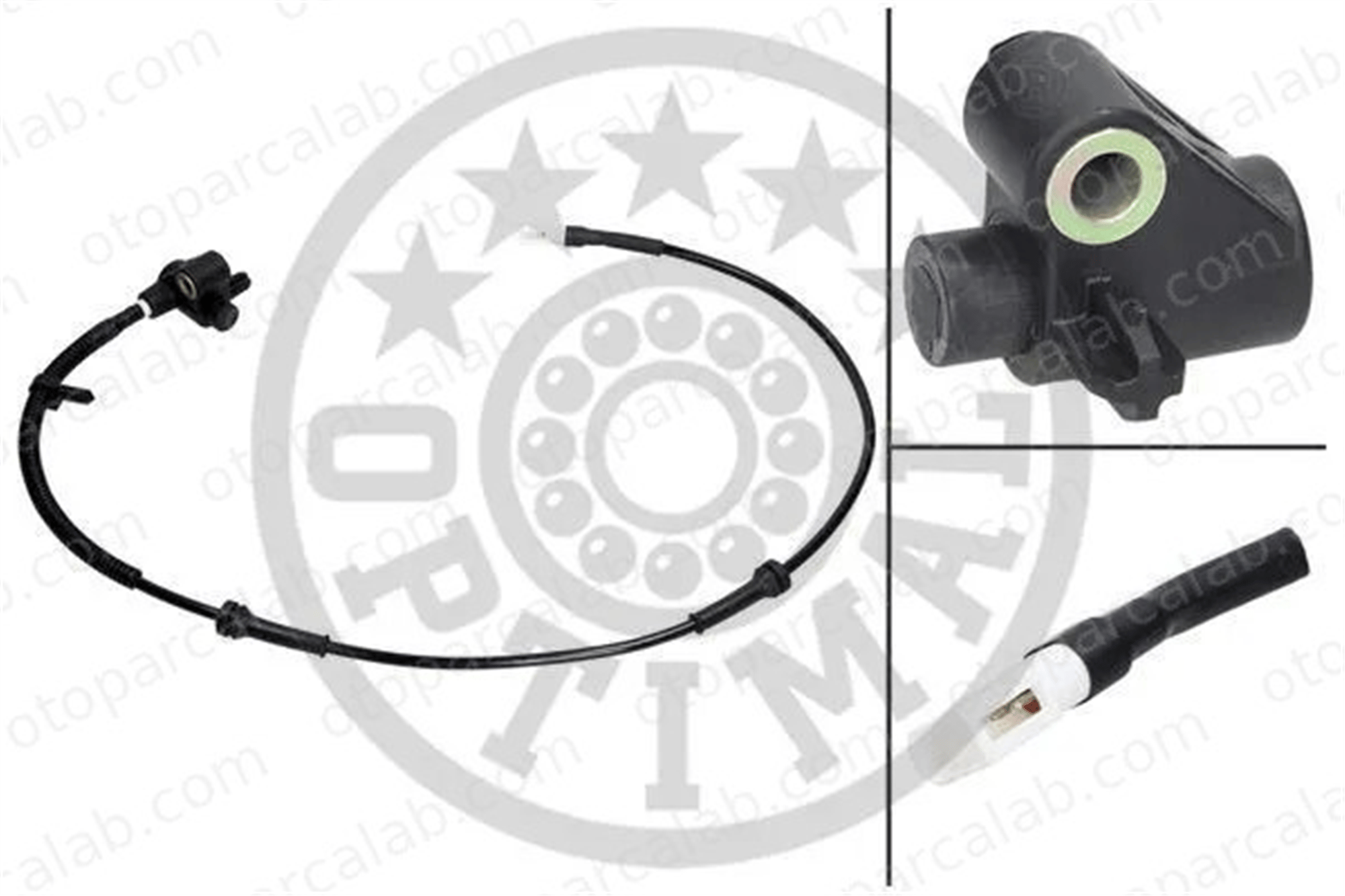 OPTIMAL 06-S435 Abs Sensörü Ön Sağ FORD MONDEO I MONDEO I Turnier 1012021 1025012