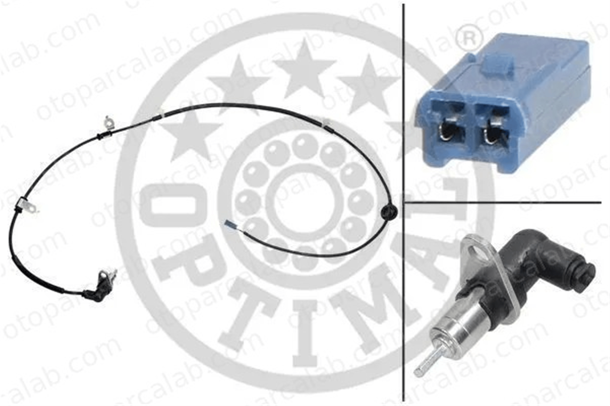OPTIMAL 06-S458 Abs Sensörü Arka Sol SUZUKI LIANA LIANA Hatchback 5632054G00
