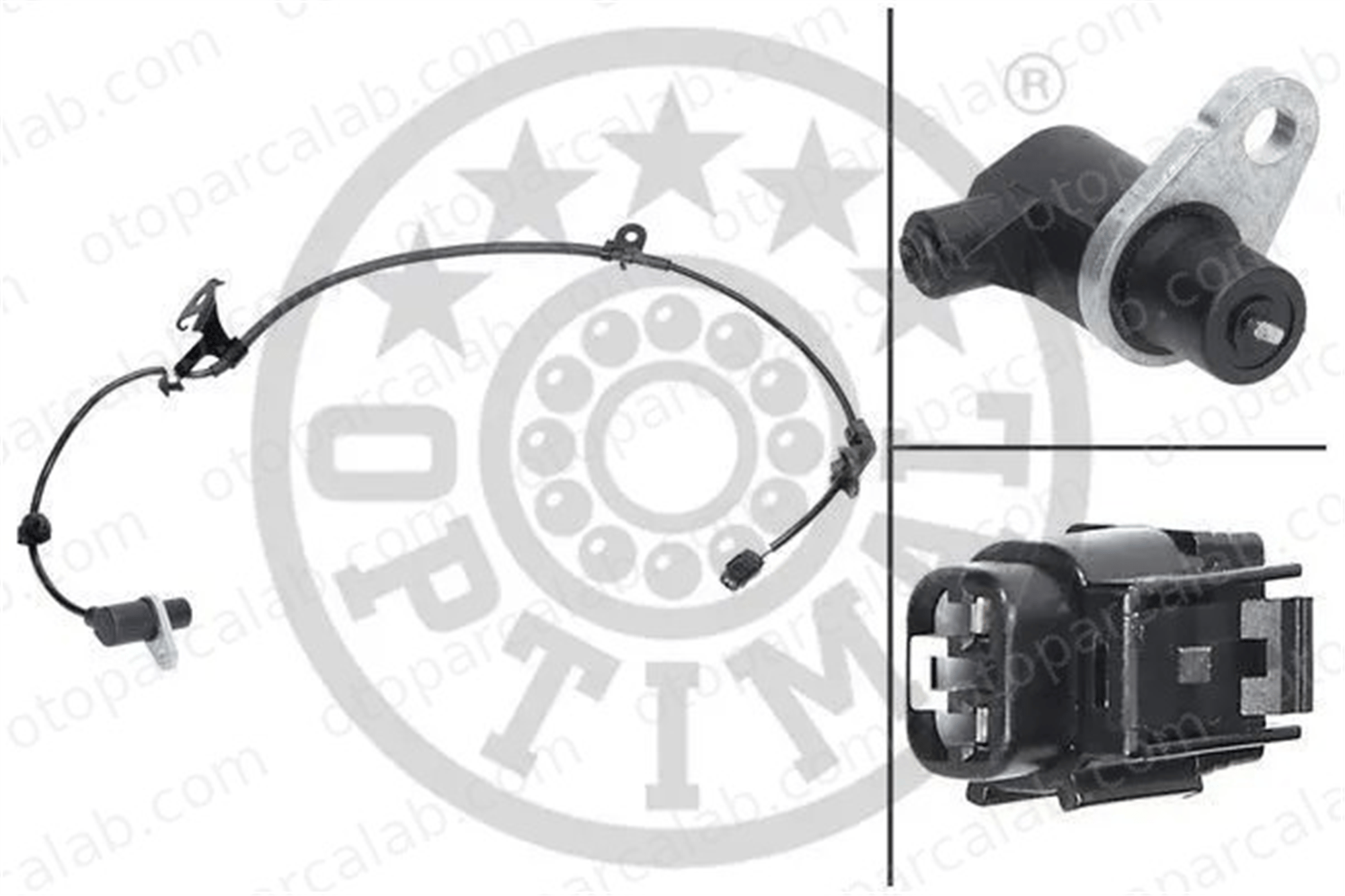 OPTIMAL 06-S463 Abs Sensörü Ön Sağ TOYOTA YARIS YARIS VERSO 895420D010