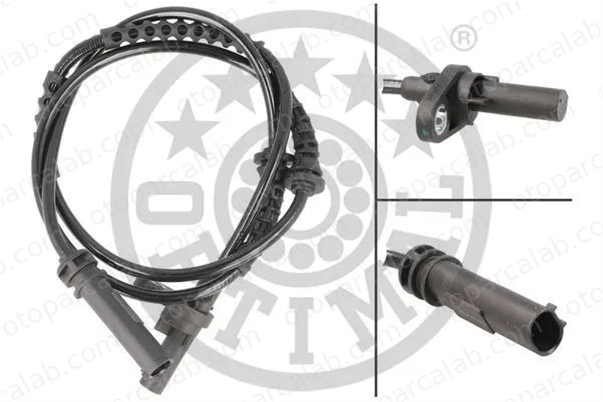 OPTIMAL 06-S483 Abs Sensörü Ön Sağ veya Sol BMW 5 5 Touring 34526853859 34526775863