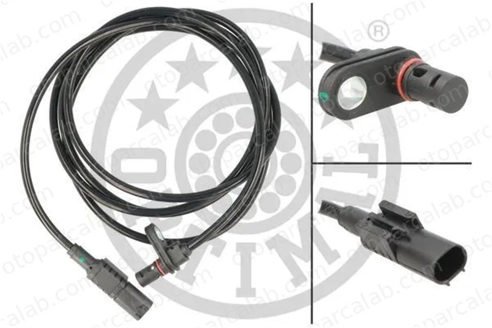 OPTIMAL 06-S484 Abs Sensörü Arka Sol MERCEDES-BENZ SPRINTER 3,5-t Panelvan/Van SPRINTER 3,5-t Platform şasi A9065400117 9065400117