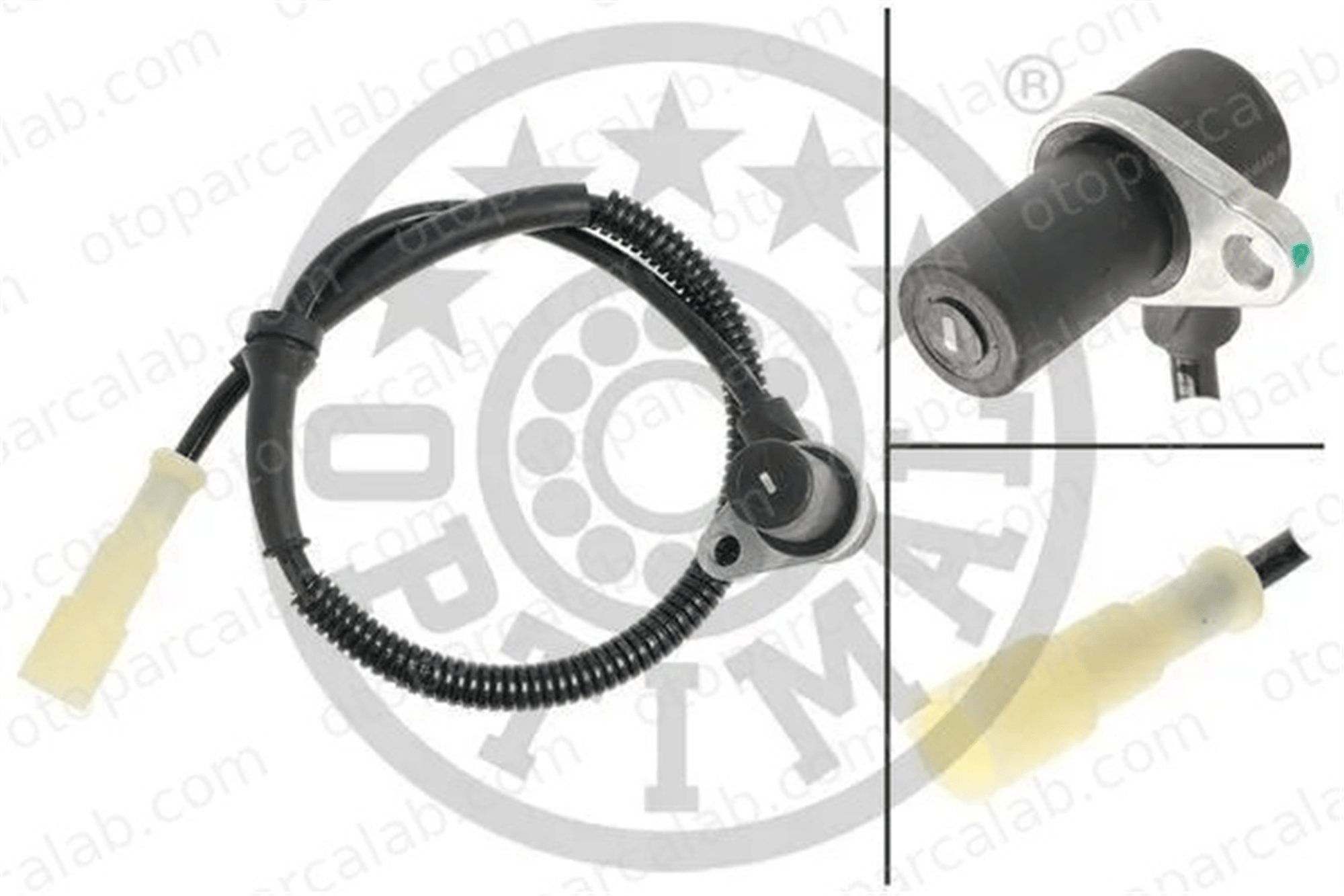 OPTIMAL 06-S488 Abs Sensörü Ön Sağ DAEWOO NUBIRA Sedan NUBIRA Wagon 96283018