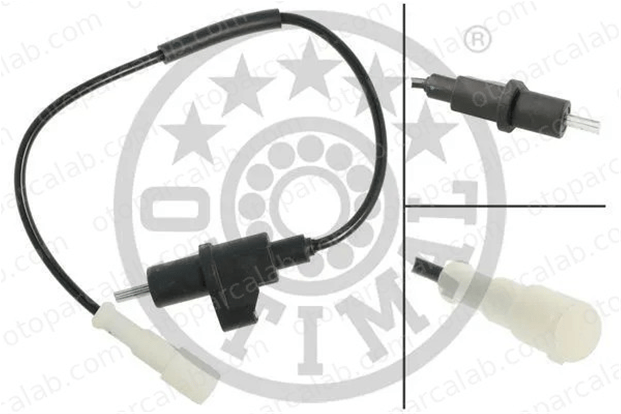 OPTIMAL 06-S490 Abs Sensörü Arka Sağ DAEWOO NUBIRA Sedan NUBIRA Wagon 96283020