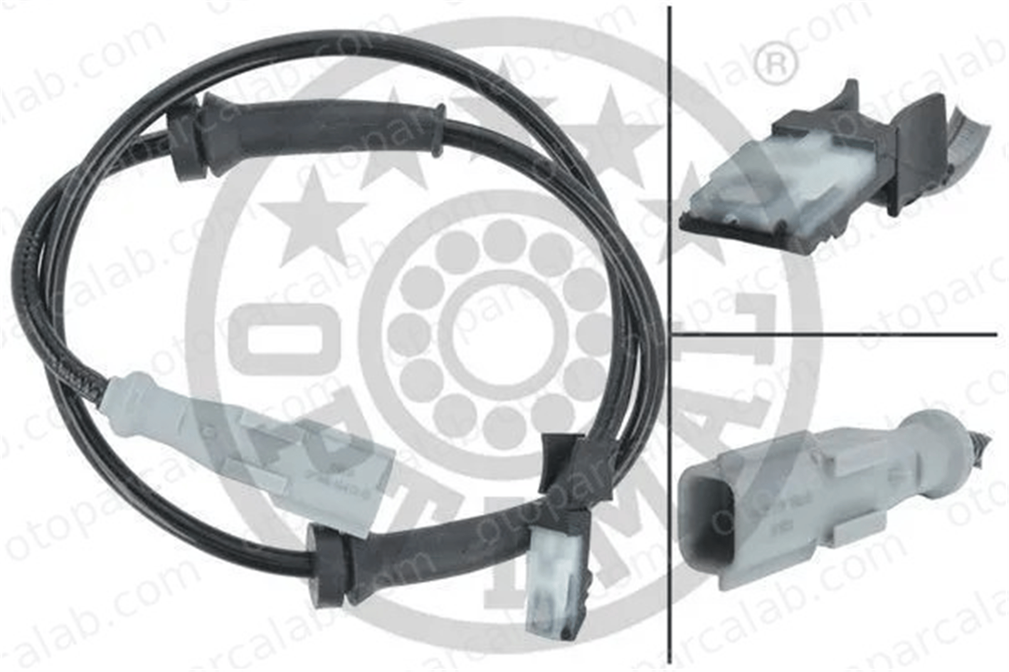 OPTIMAL 06-S512 Abs Sensörü Arka Sol RENAULT KANGOO / GRAND KANGOO II KANGOO Express A4159053100 8200441403