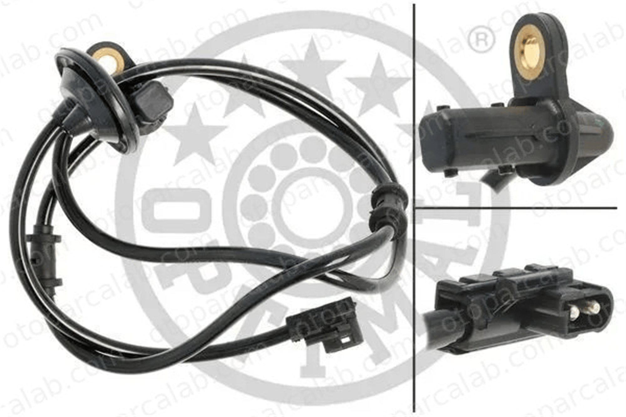 OPTIMAL 06-S540 Abs Sensörü Arka Sağ MERCEDES-BENZ C-SERISI C-SERISI T-Model 2025403317 A2025403317