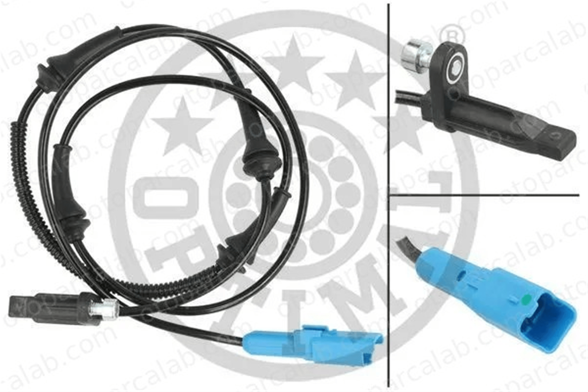 OPTIMAL 06-S558 Abs Sensörü Ön Sağ CITROËN C5 III Break C5 III 4545H9 4545K6