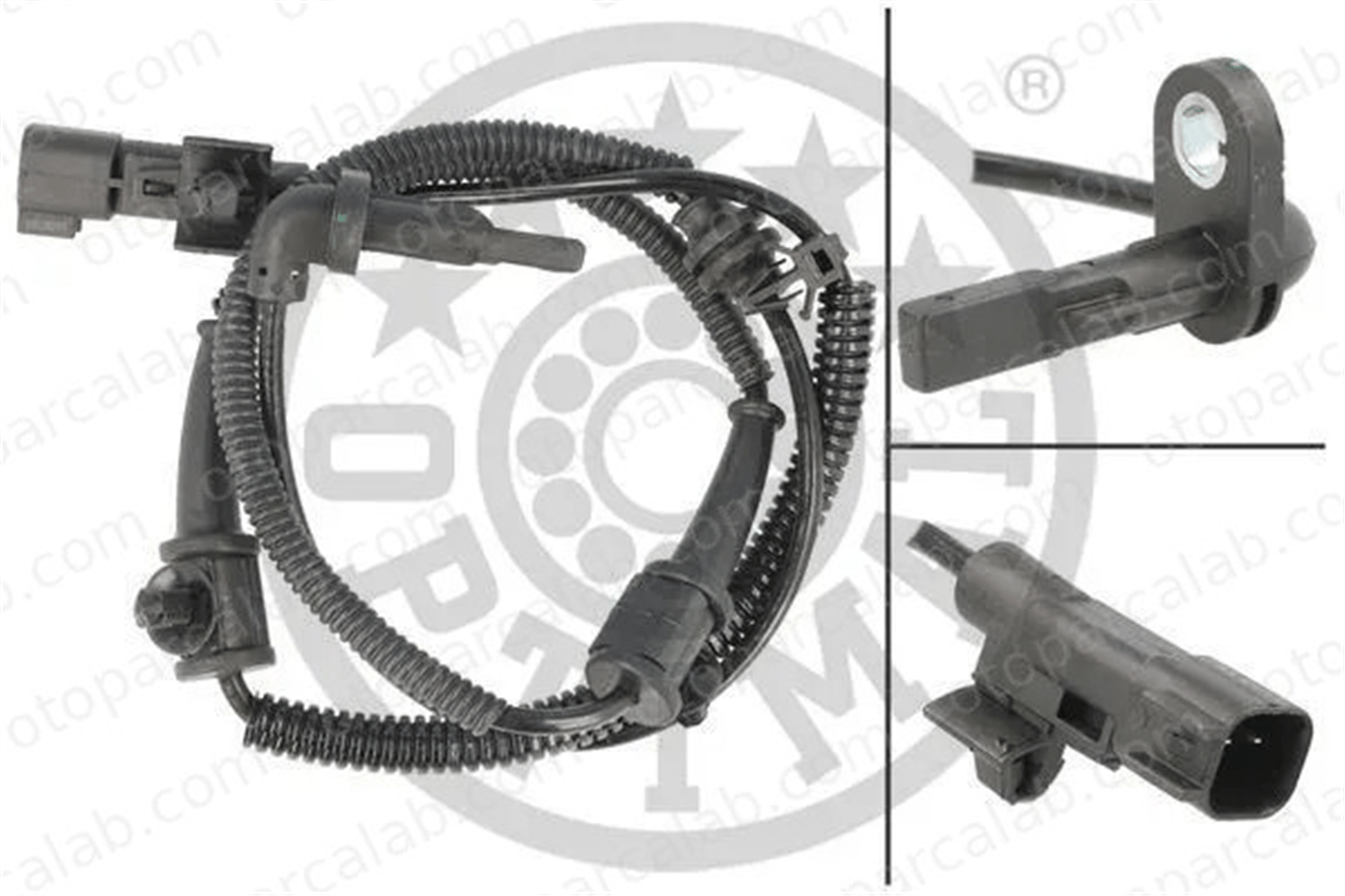 OPTIMAL 06-S567 Abs Sensörü Ön Sağ OPEL ASTRA J ASTRA J GTC 1247326 13359593