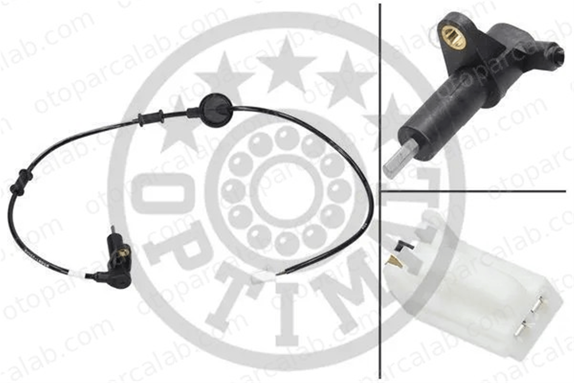 OPTIMAL 06-S610 Abs Sensörü Arka Sol HYUNDAI ACCENT II ACCENT II Sedan 9568125000