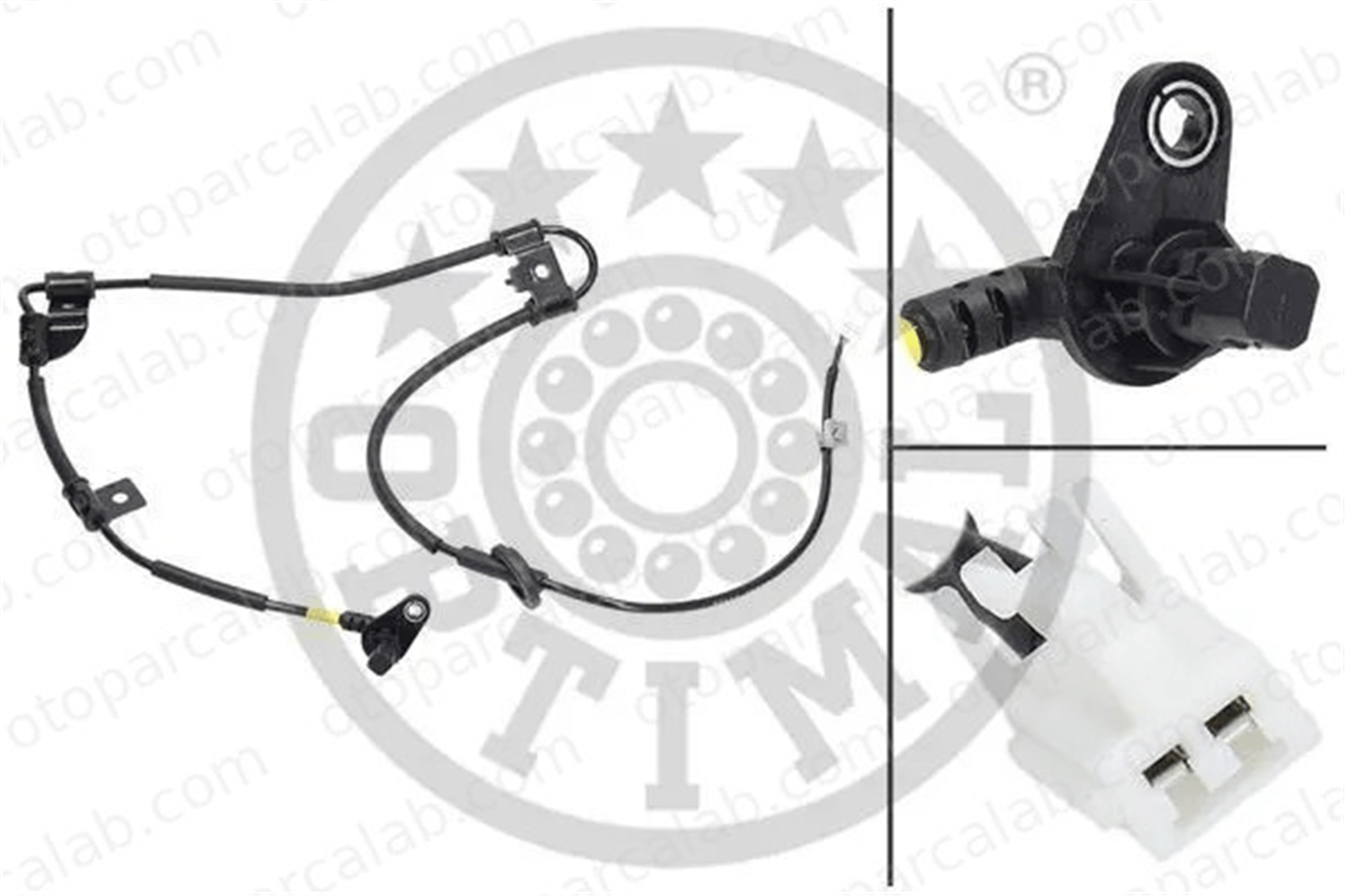 OPTIMAL 06-S635 Abs Sensörü Arka Sağ HYUNDAI TUCSON KIA SPORTAGE II 956802E500