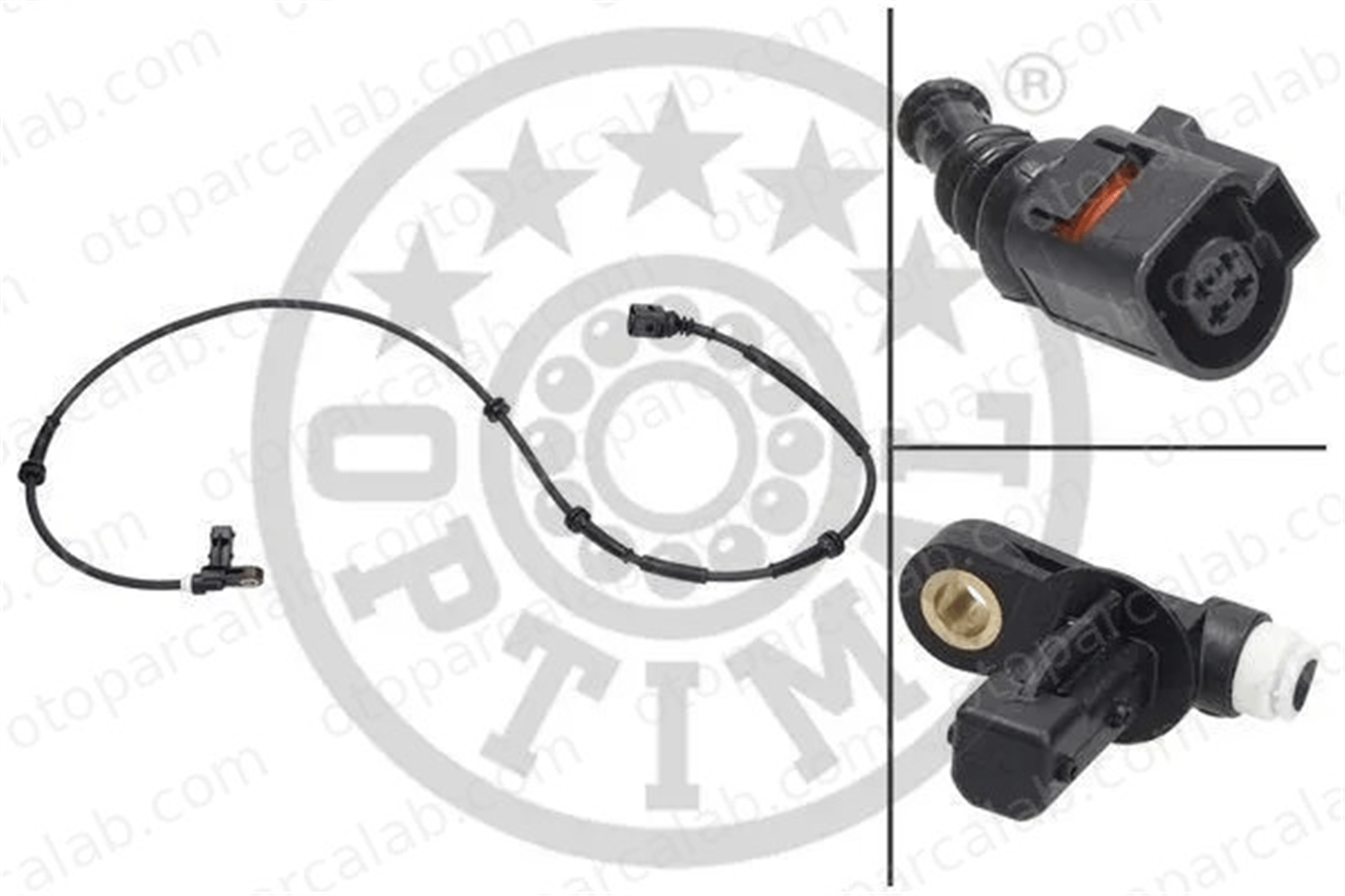 OPTIMAL 06-S639 Abs Sensörü Arka Sağ VW SHARAN SEAT ALHAMBRA 1207329 2M212B372AA