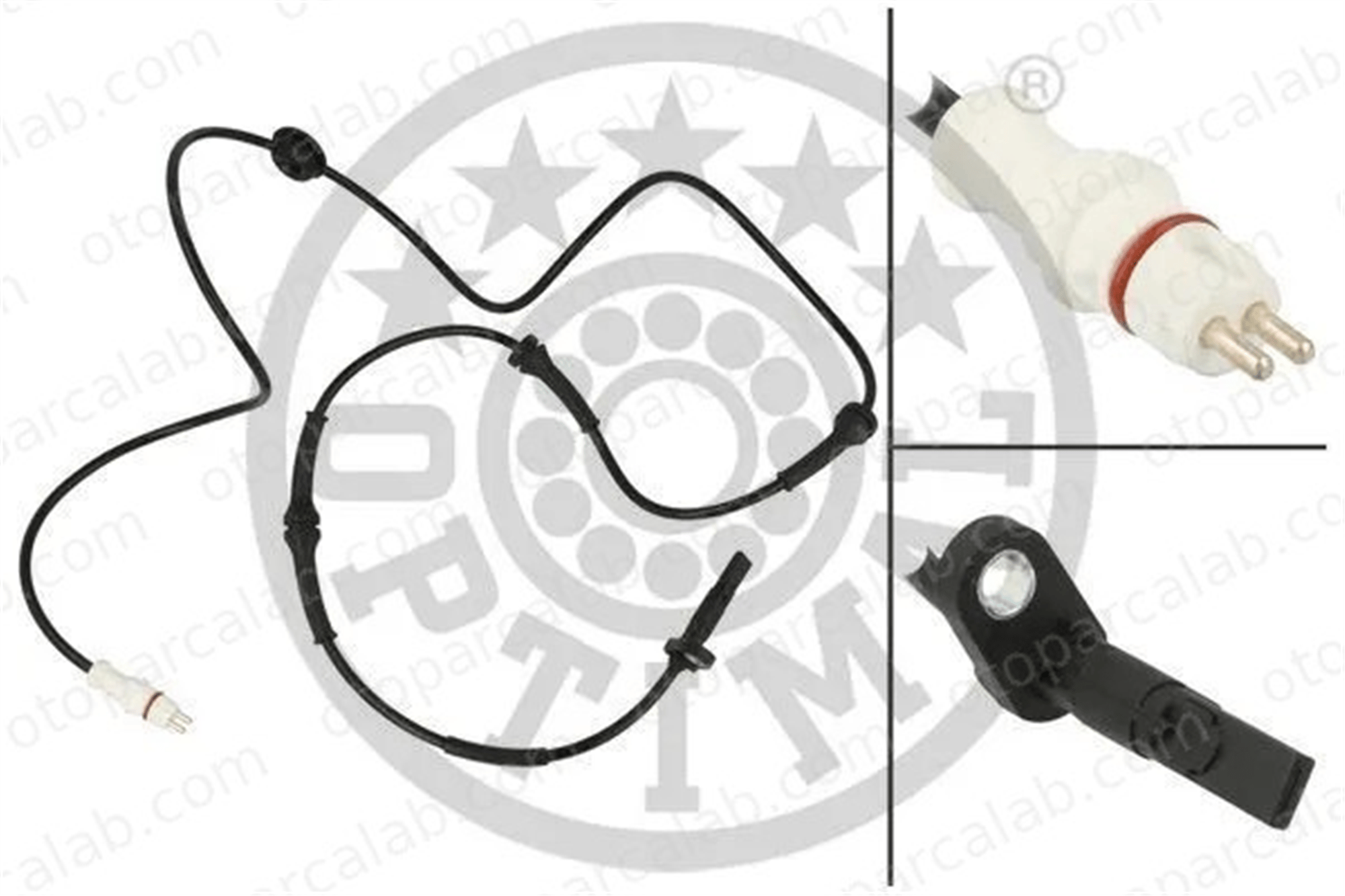 OPTIMAL 06-S714 Abs Sensörü Arka Sol FIAT PUNTO PUNTO Kasa/eğik arka 46531418 46752064