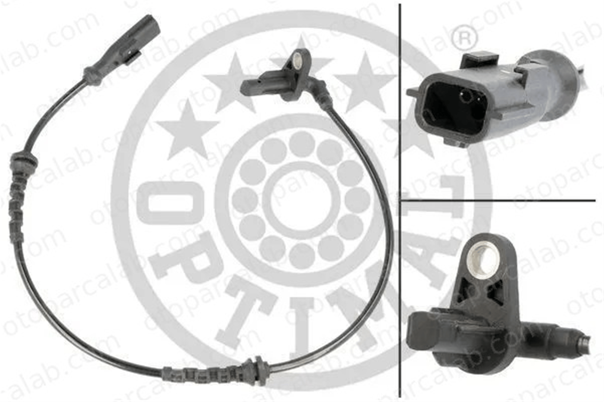 OPTIMAL 06-S720 Abs Sensörü Arka Sol DACIA LOGAN SANDERO 479000527R 8200752604