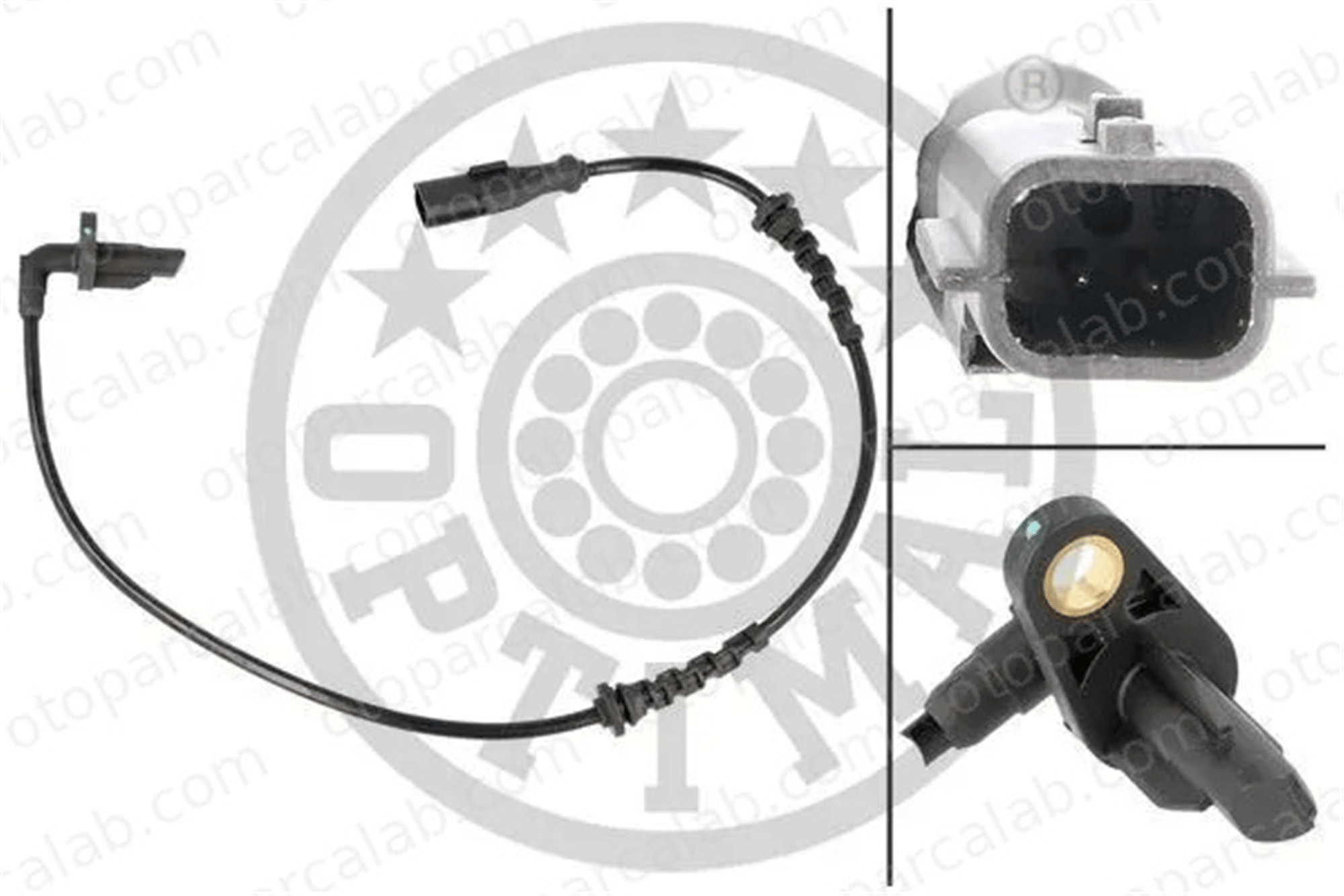 OPTIMAL 06-S721 Abs Sensörü Arka Sağ DACIA DUSTER DUSTER Kasa/SUV 479505873R 8200862228
