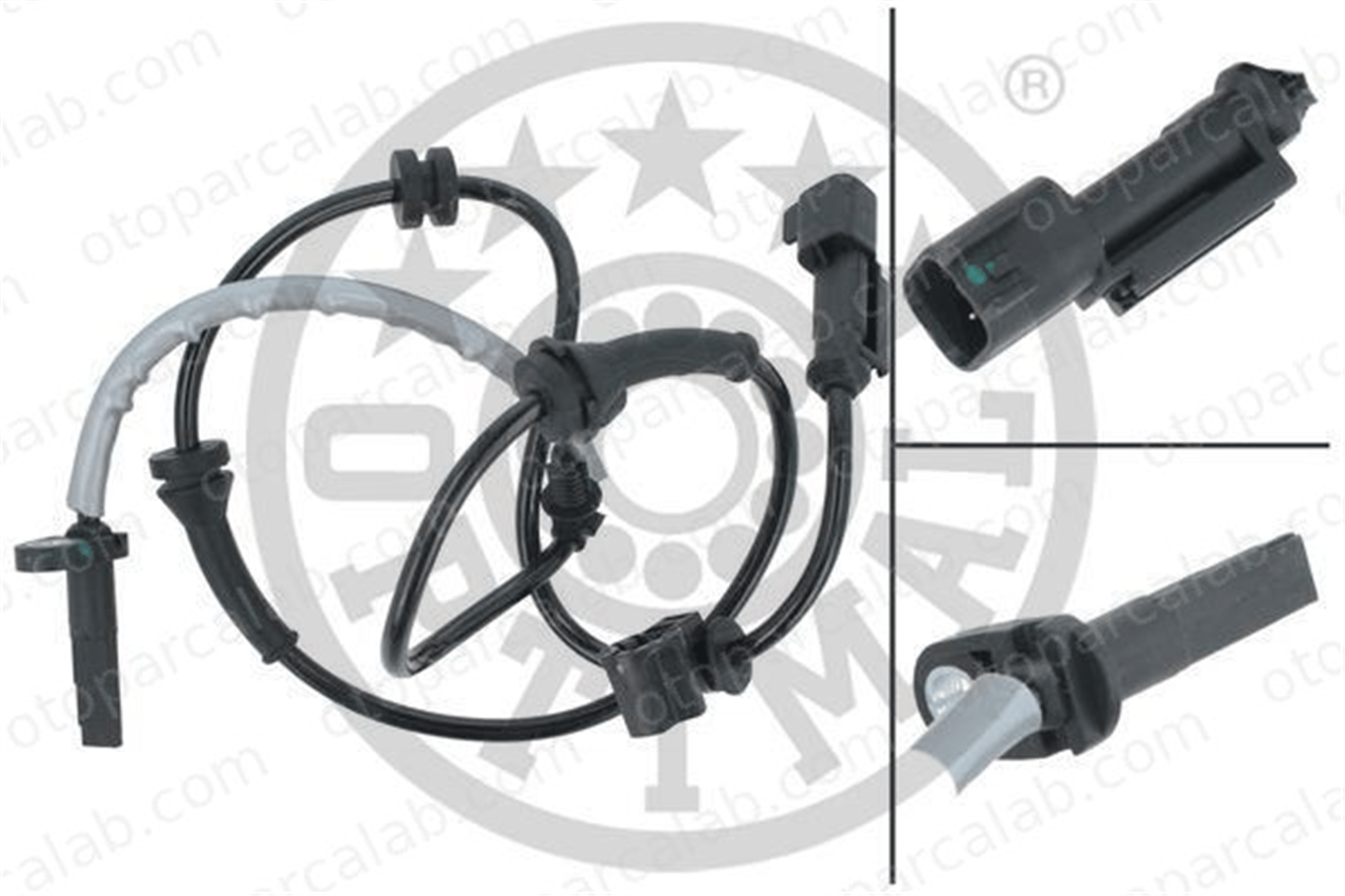 OPTIMAL 06-S723 Abs Sensörü Ön Sağ veya Sol TESLA MODEL S 600916700A