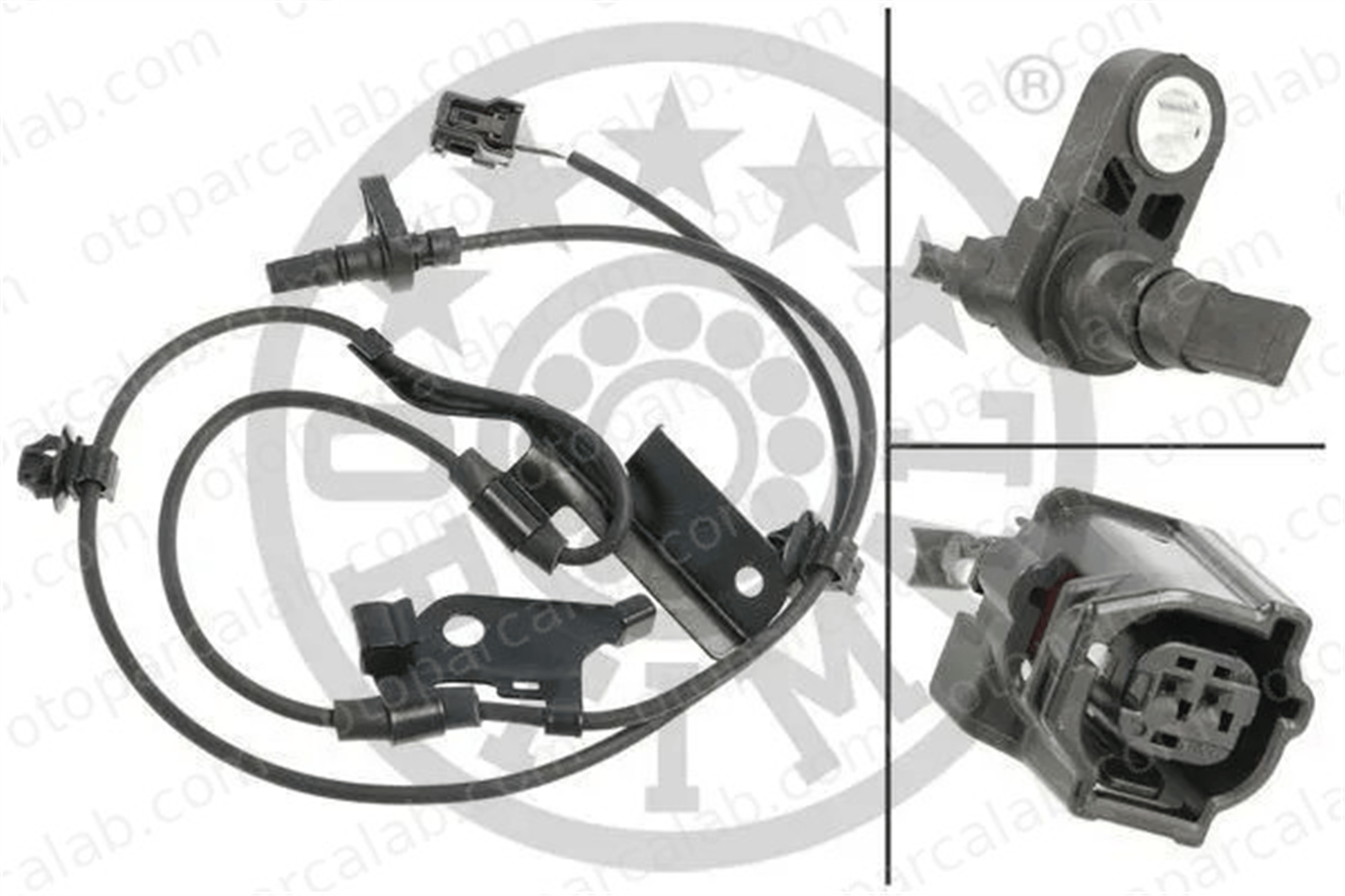 OPTIMAL 06-S736 Abs Sensörü Ön Sağ TOYOTA RAV 4 IV RAV 4 III 8954242050