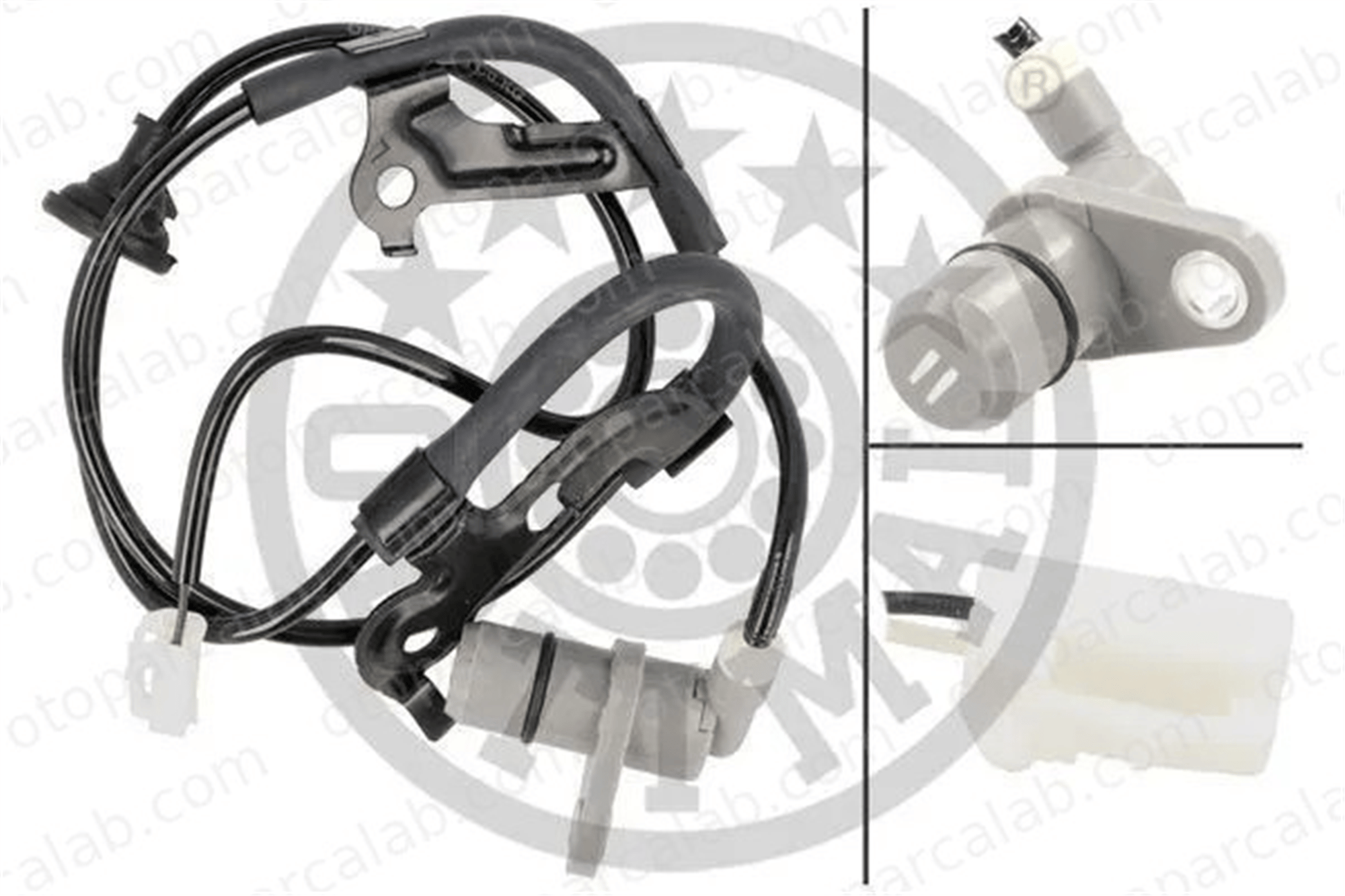 OPTIMAL 06-S739 Abs Sensörü Arka Sol TOYOTA CARINA E VI CARINA E VI Sedan 8954605010 8954633010
