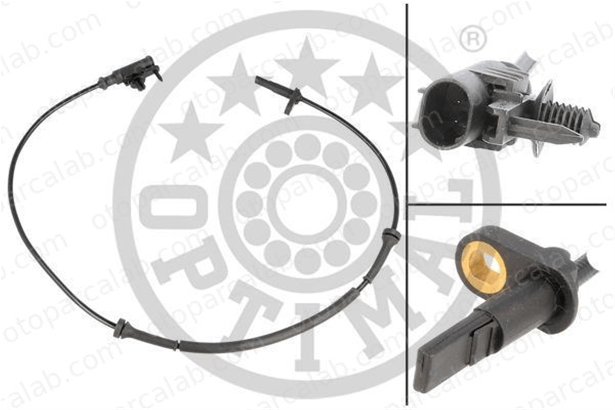 OPTIMAL 06-S761 Abs Sensörü Ön Sağ SMART FORFOUR MITSUBISHI COLT VI 4545420518 MN102857