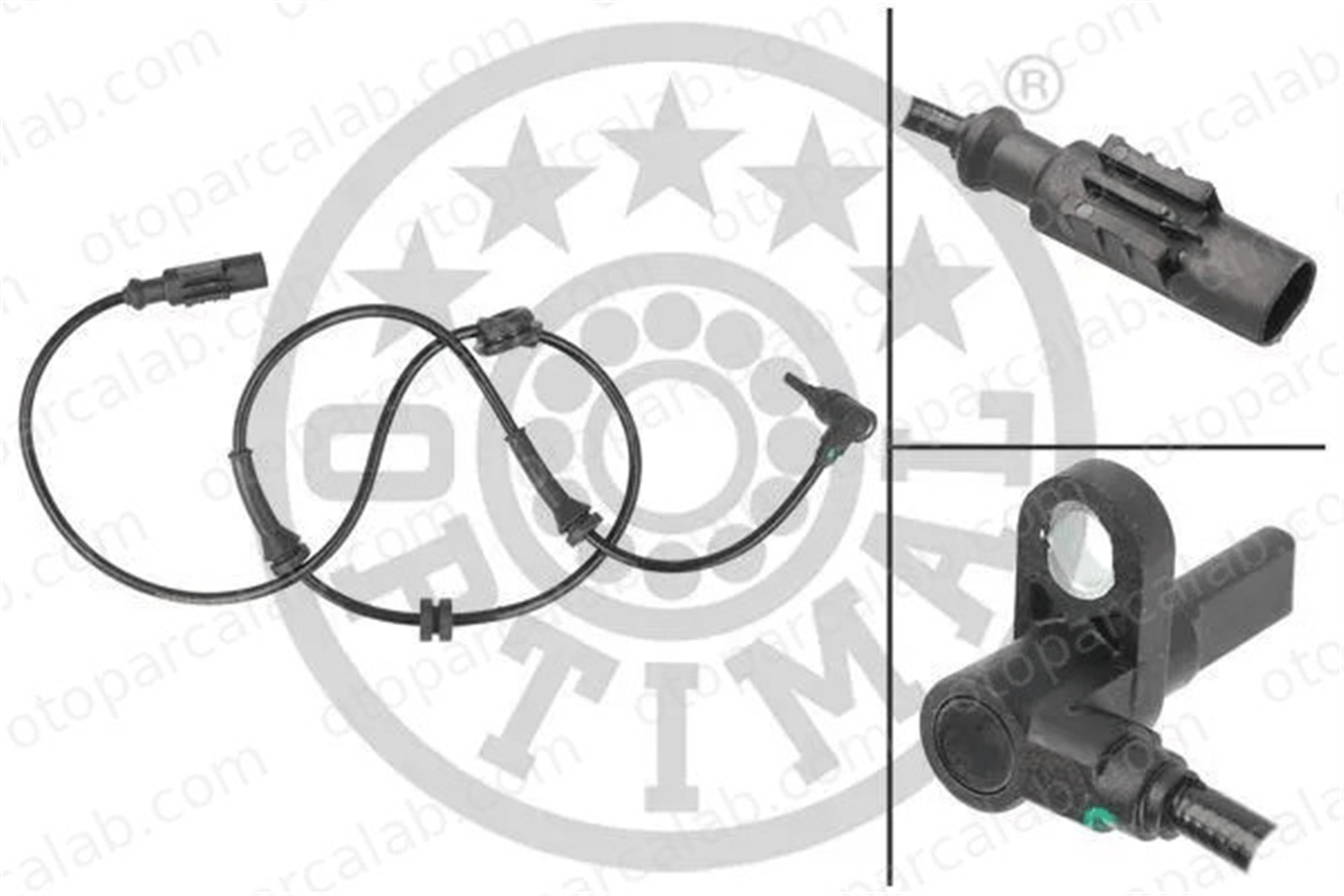 OPTIMAL 06-S770 Abs Sensörü Ön Sağ FIAT STILO BRAVO II 46784471 46816928