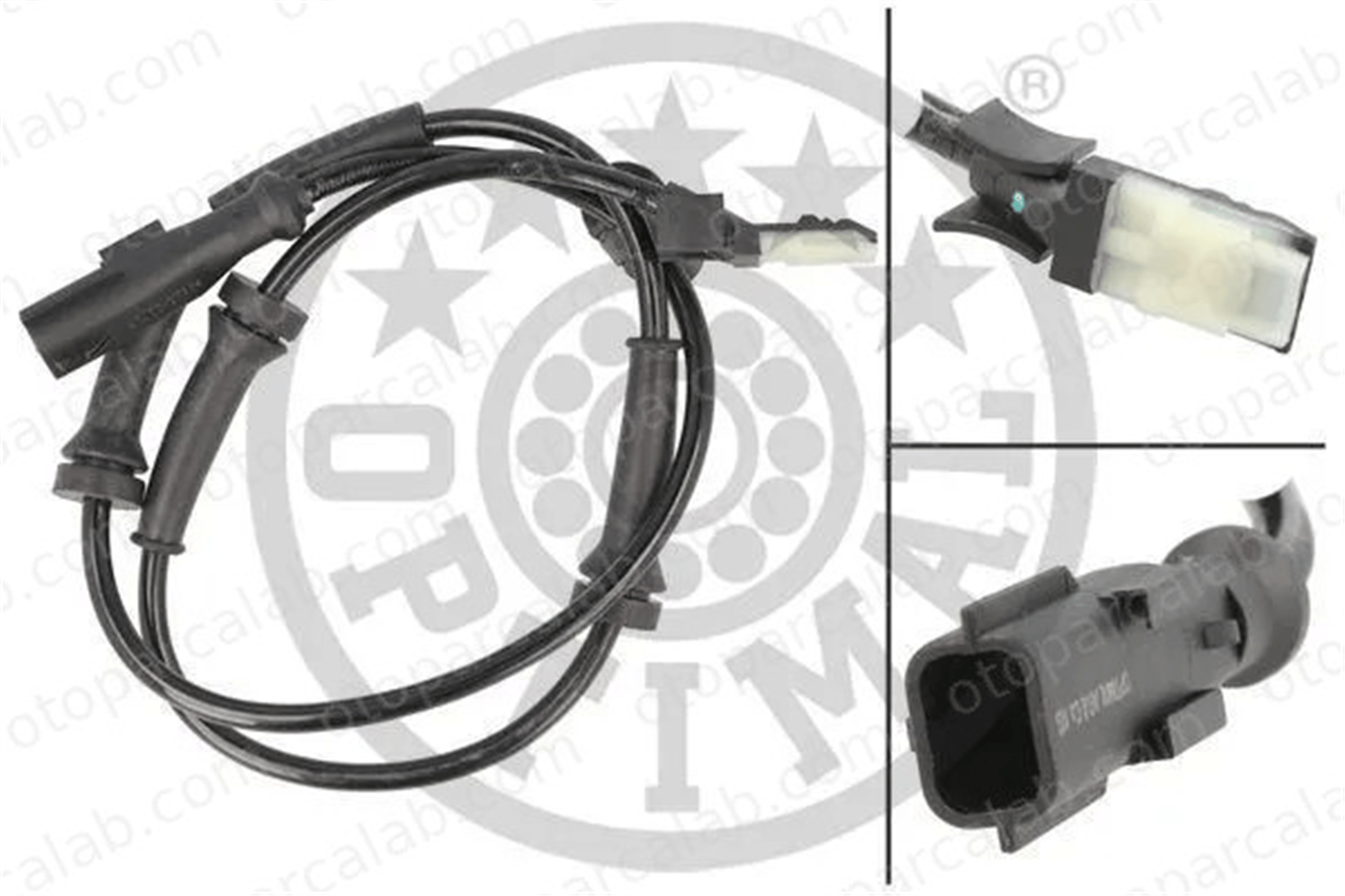 OPTIMAL 06-S798 Abs Sensörü Ön Sağ veya Sol RENAULT KANGOO / GRAND KANGOO II KANGOO Express A4159052900 8200441401